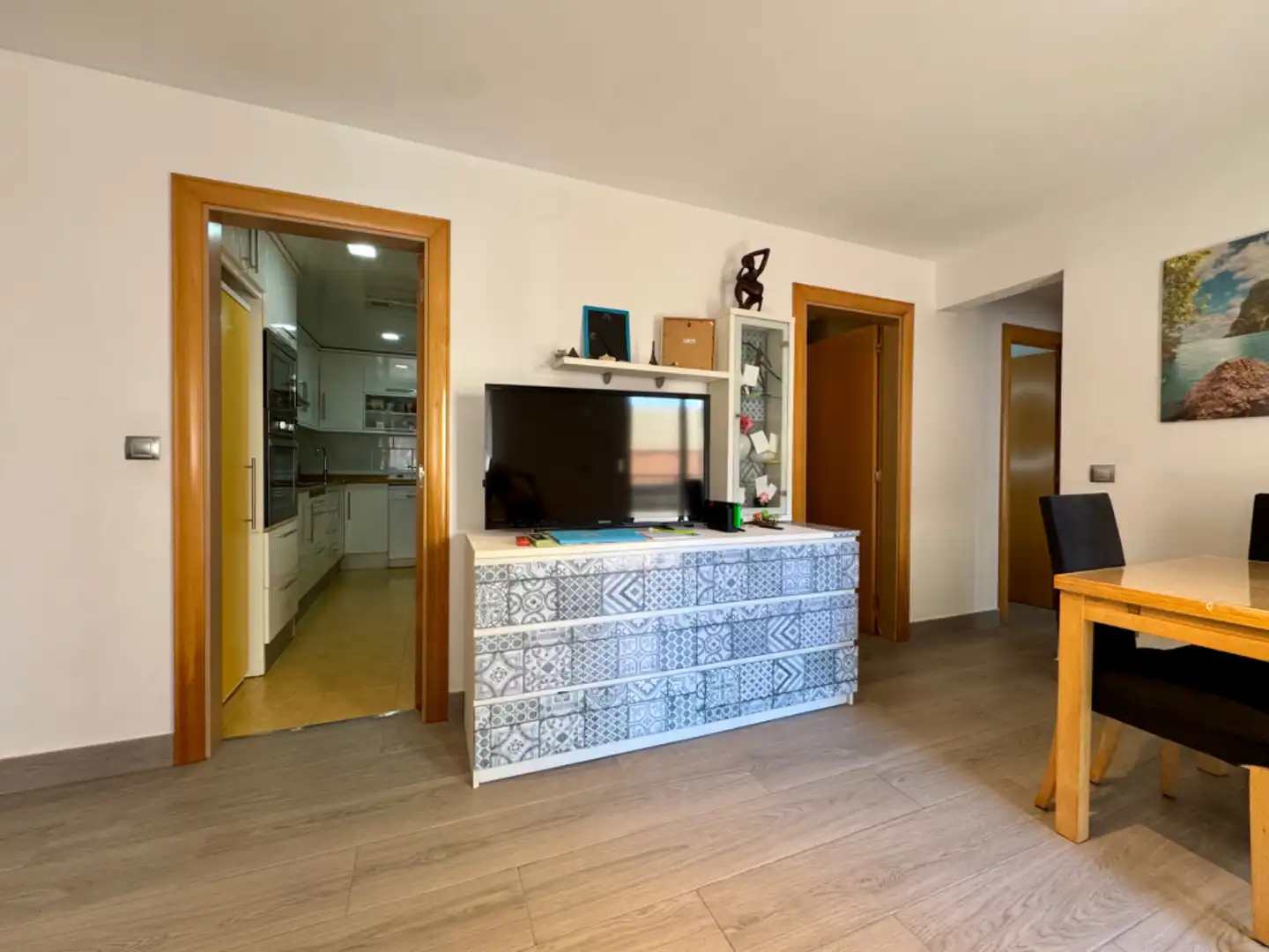 Sala de estar de Planta baja en venta en Sant Boi de Llobregat con Aire acondicionado y Balcón