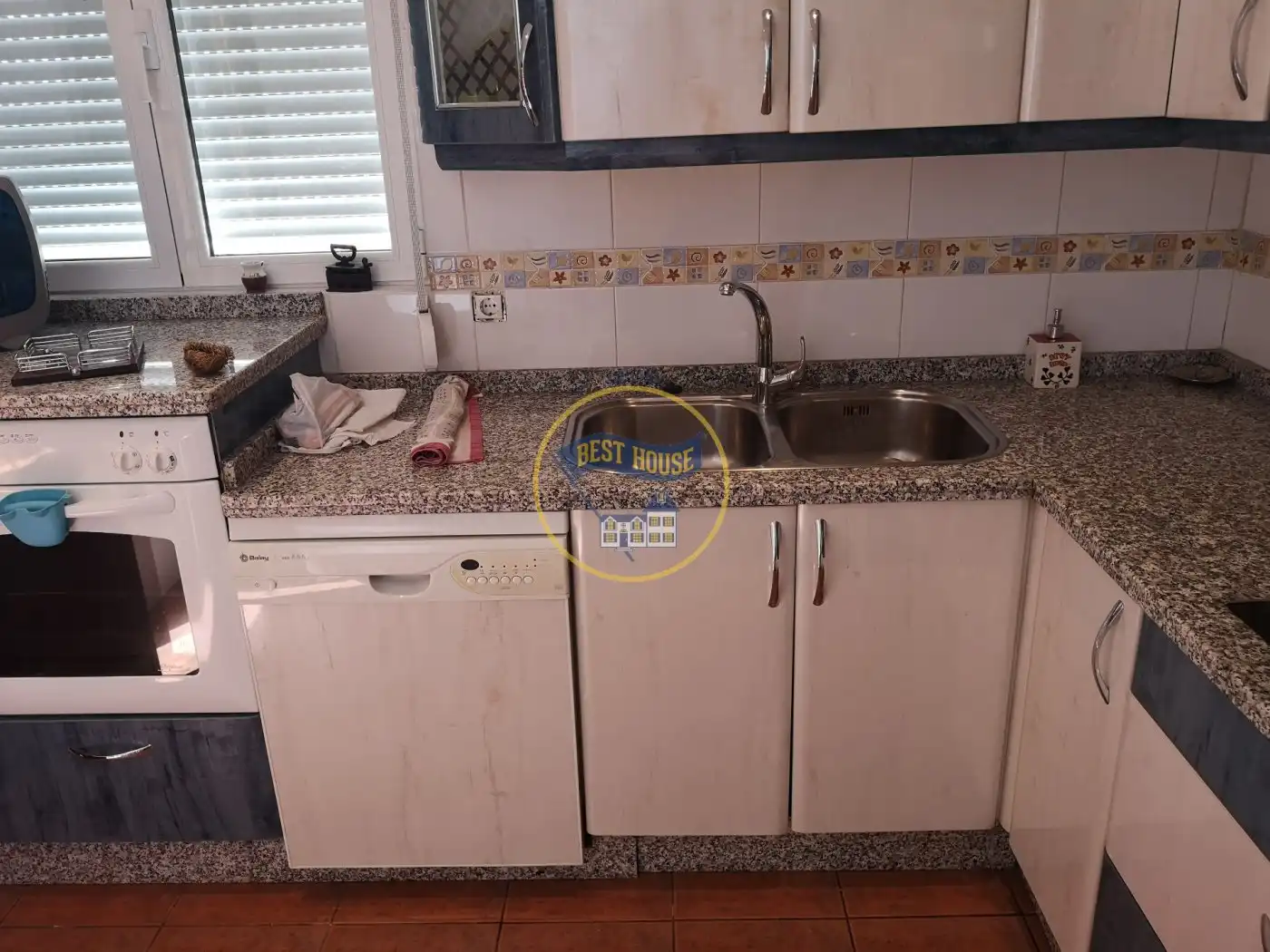 Cocina de Finca rústica en venta en León Capital  con Calefacción, Jardín privado y Terraza