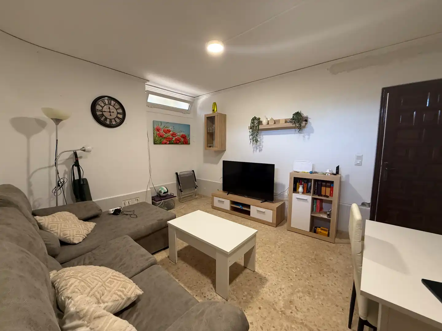 Sala de estar de Planta baja en venta en Dénia con Amueblado y Piscina comunitaria