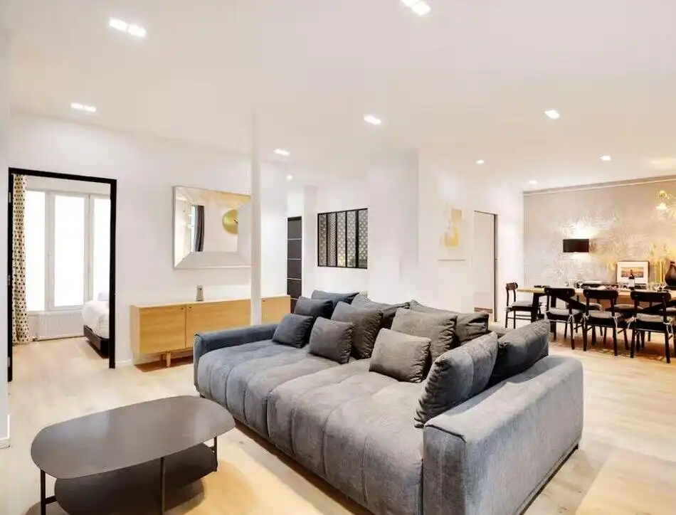 Sala de estar de Piso de alquiler en A Coruña Capital 