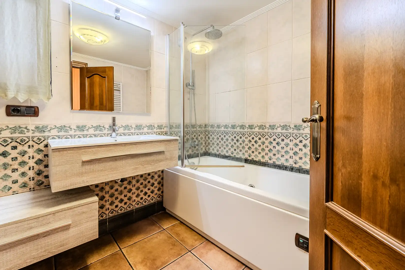 Bathroom of Flat for sale in Burriana / Borriana  with Air Conditioner, Heating and Terrace