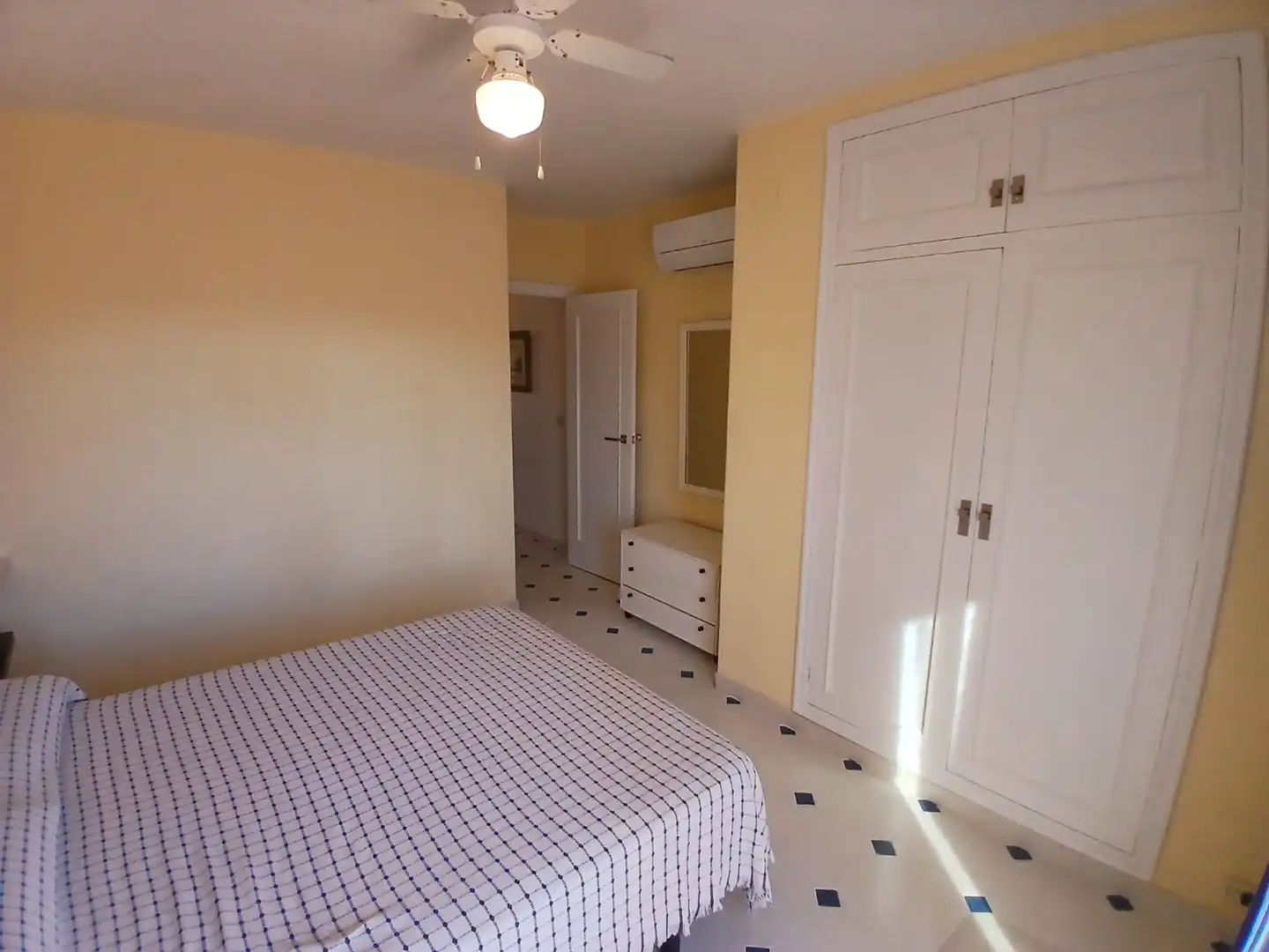 Bedroom of Houses for rent in La Manga del Mar Menor  with Air Conditioner, Heating and Terrace