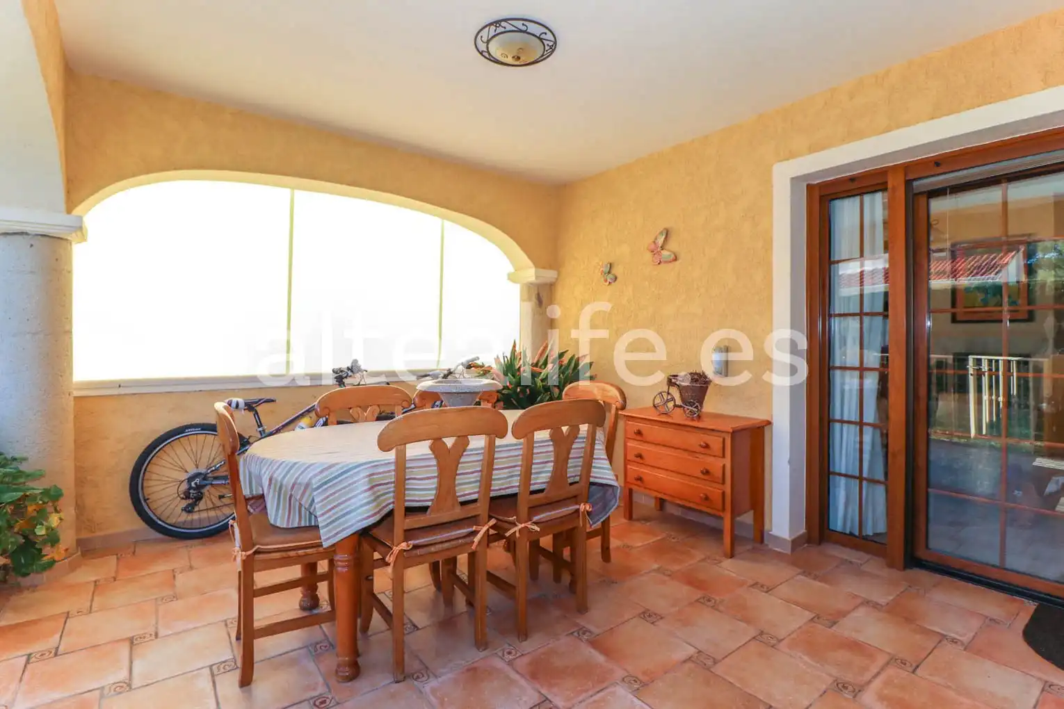 Comedor de Casa o chalet en venta en La Nucia con Aire acondicionado, Calefacción y Jardín privado