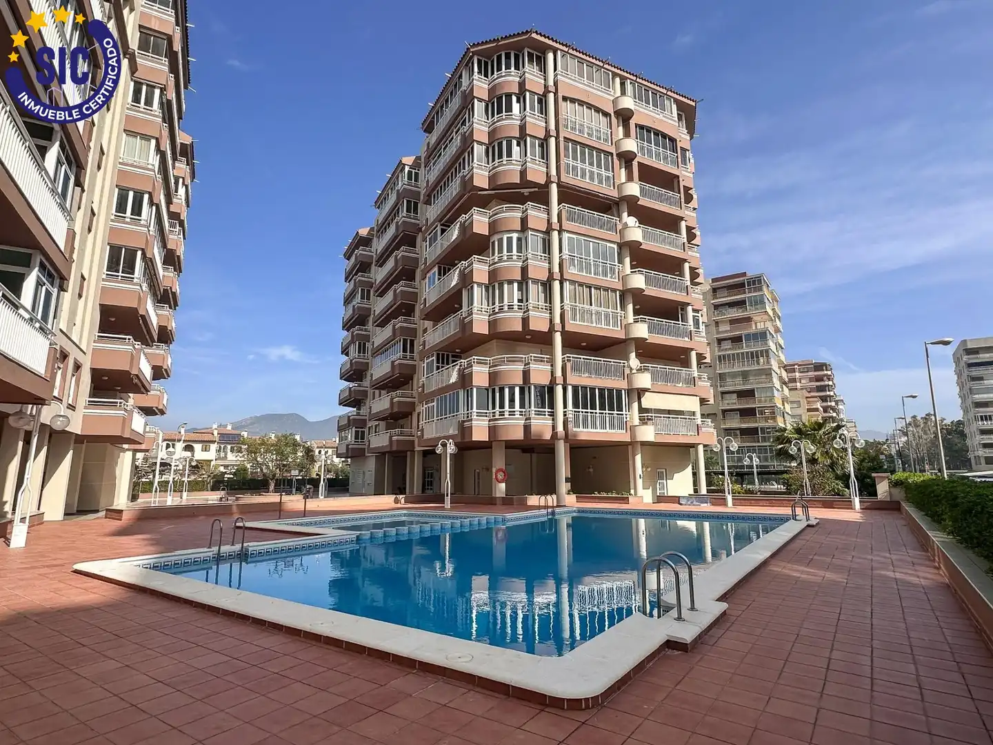 Piscina de Apartamento en venta en Benicasim / Benicàssim con Jardín privado, Terraza y Trastero