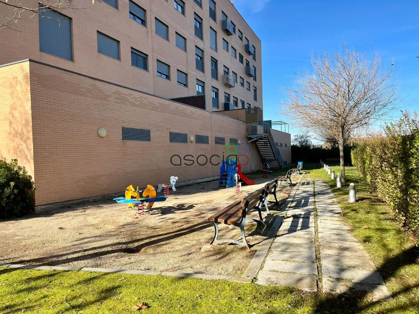Exterior view of Flat for sale in Guadalajara  with Air Conditioner, Heating and Storage room