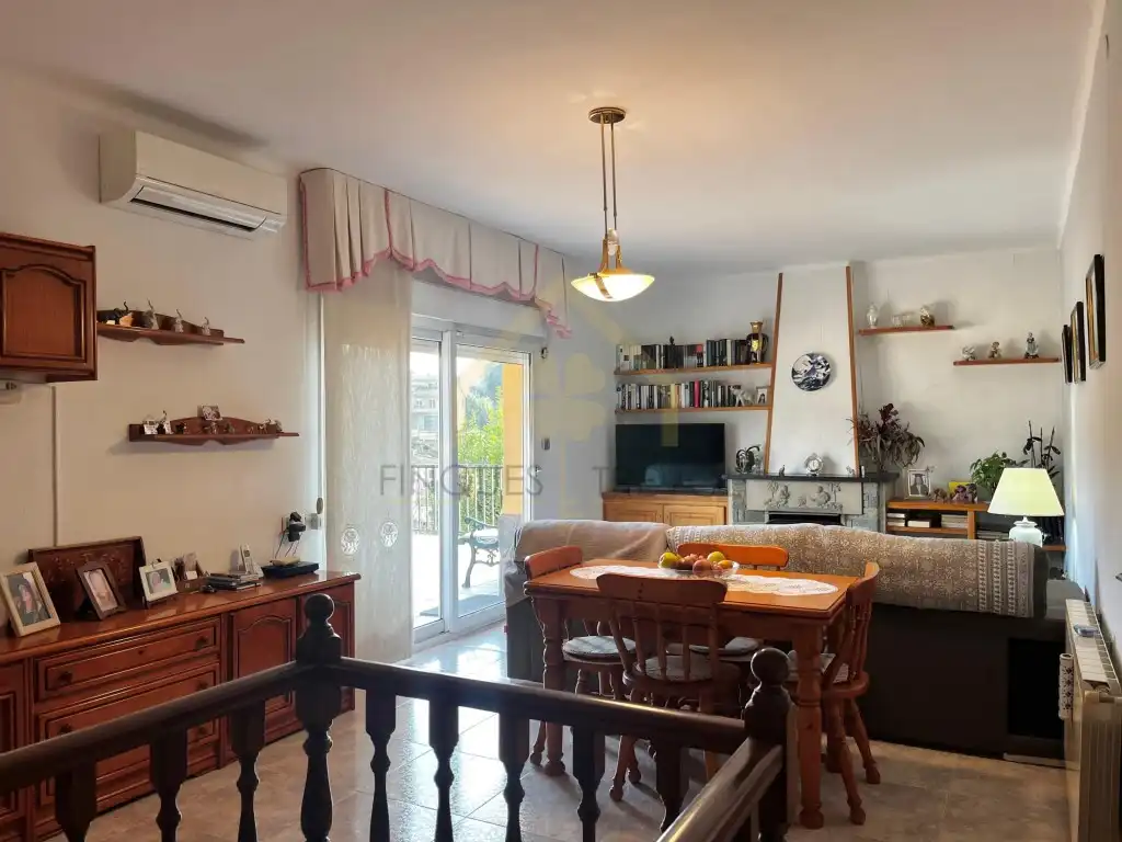 Living room of Houses for sale in Sant Pere de Vilamajor  with Balcony