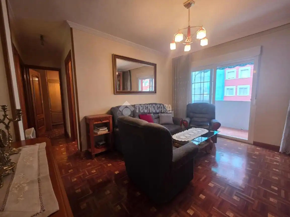 Wohnzimmer von Wohnung zum Verkauf in Alcorcón mit Heizung, Parkett und Terrasse