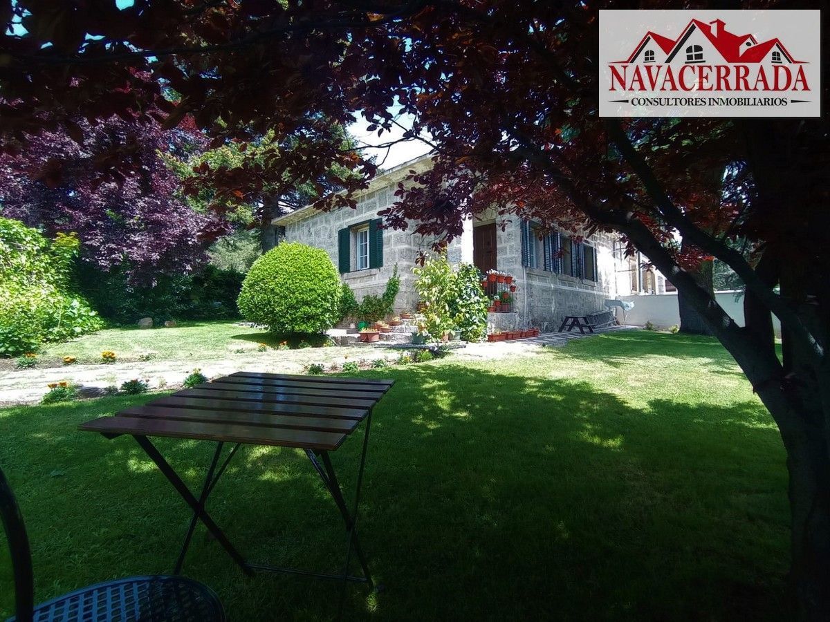 Garden of Single-family semi-detached to rent in Navacerrada  with Heating, Private garden and Terrace