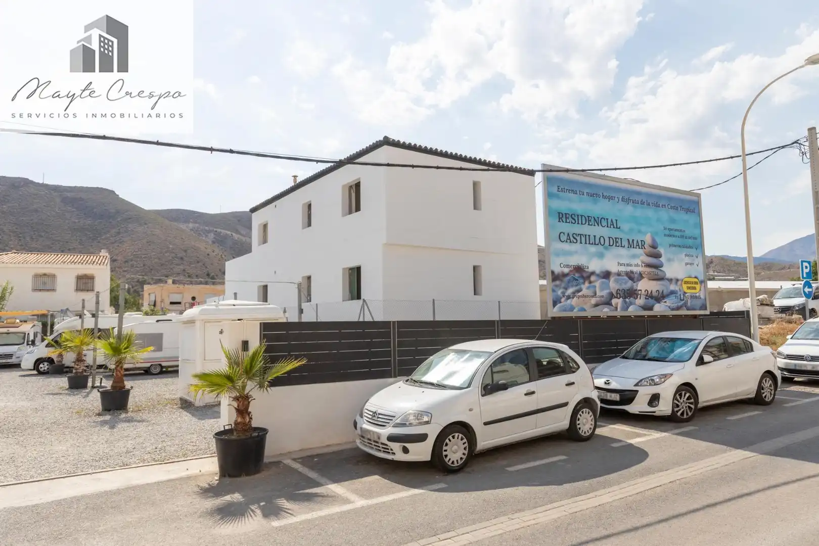 Exterior view of Flat for sale in Gualchos  with Air Conditioner, Heating and Balcony