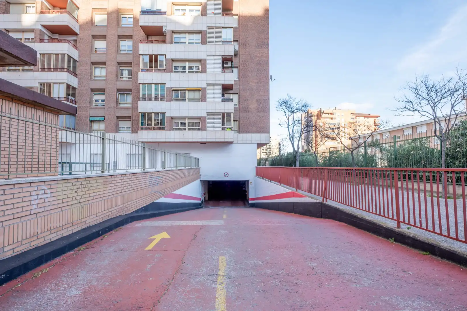 Parking of Flat for sale in Zaragoza  with Heating, Terrace and Storage room