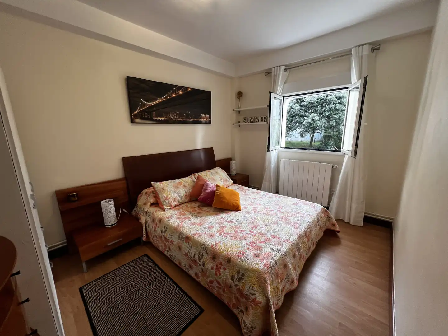 Bedroom of Flat for rent in Santander  with Heating