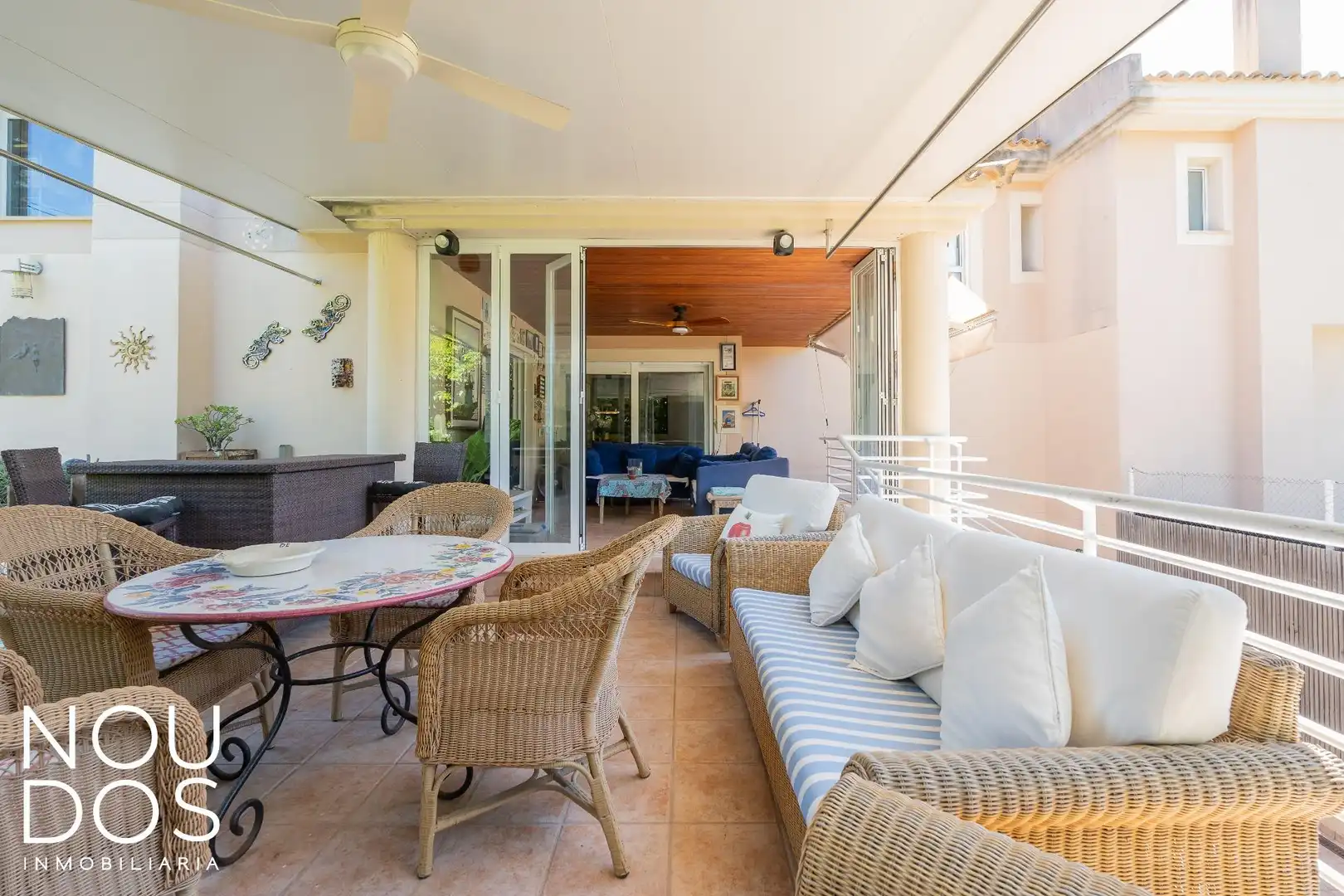 Terrassa de Casa adosada en venda en  Palma de Mallorca amb Calefacció, Jardí privat i Terrassa
