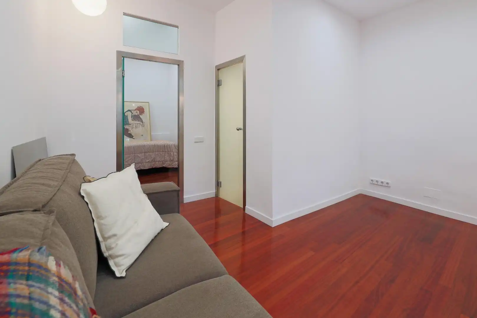 Living room of Ground floor for sale in Barcelona  with Air Conditioner, Heating and Parquet flooring