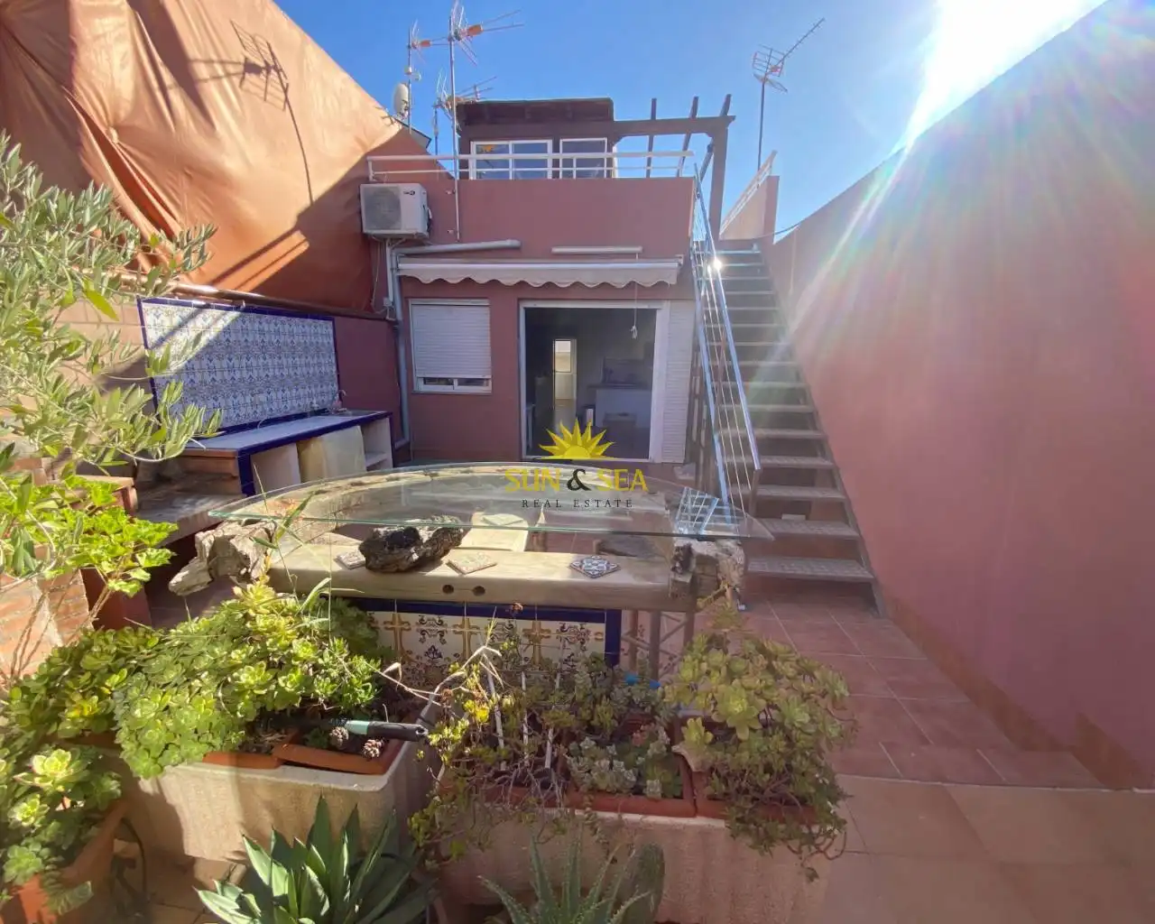 Garden of Apartments for rent in Cartagena  with Air Conditioner, Heating and Terrace