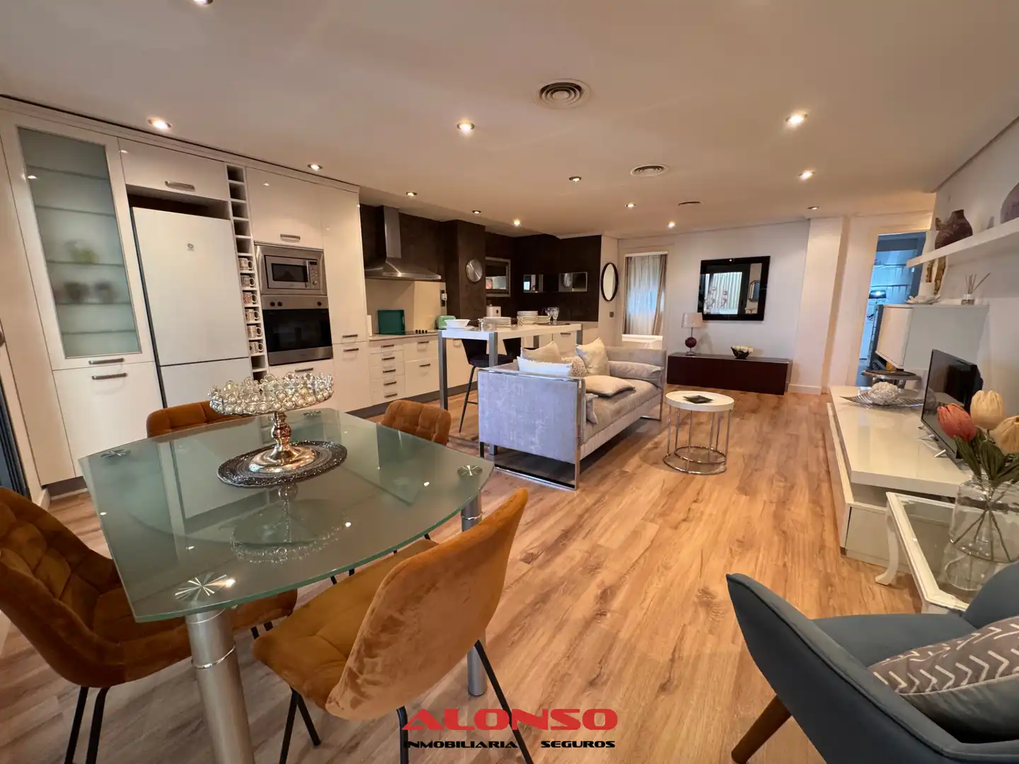 Living room of Attic for sale in Vinaròs  with Air Conditioner, Heating and Parquet flooring