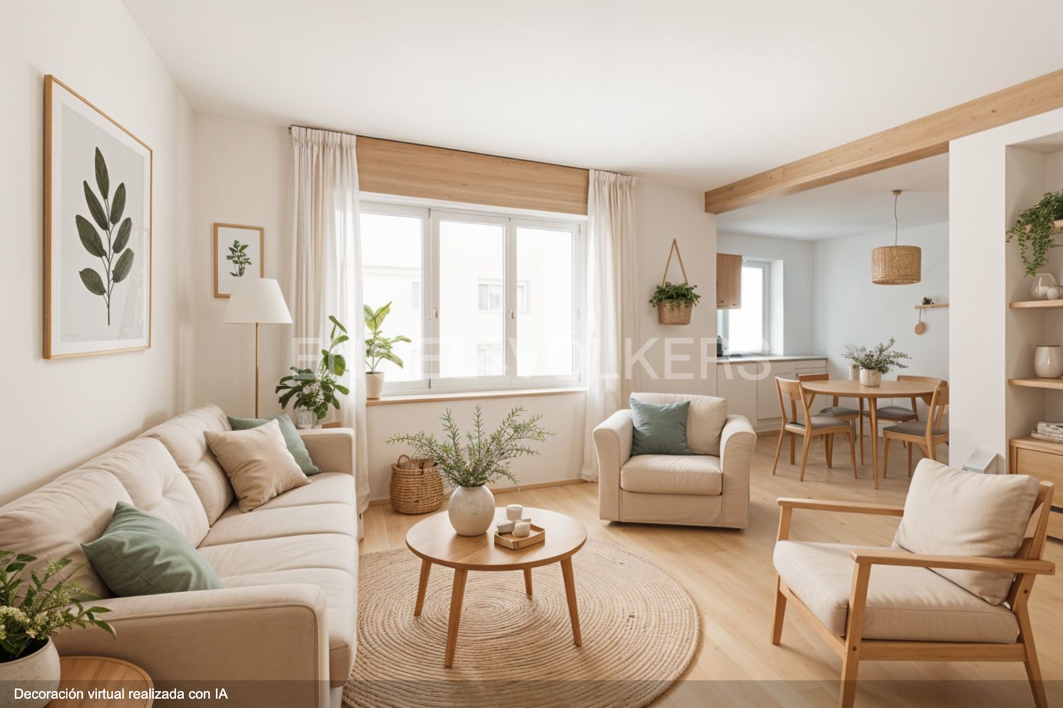 Living room of House or chalet for sale in  Madrid Capital  with Heating, Private garden and Parquet flooring