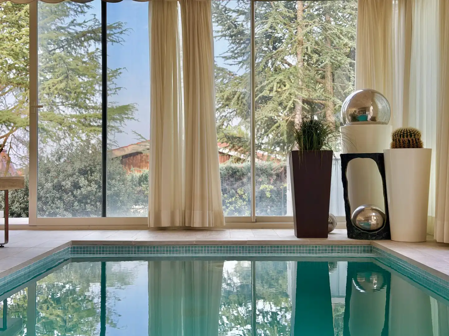 Piscina de Casa o chalet en venta en Galapagar con Aire acondicionado, Calefacción y Jardín privado