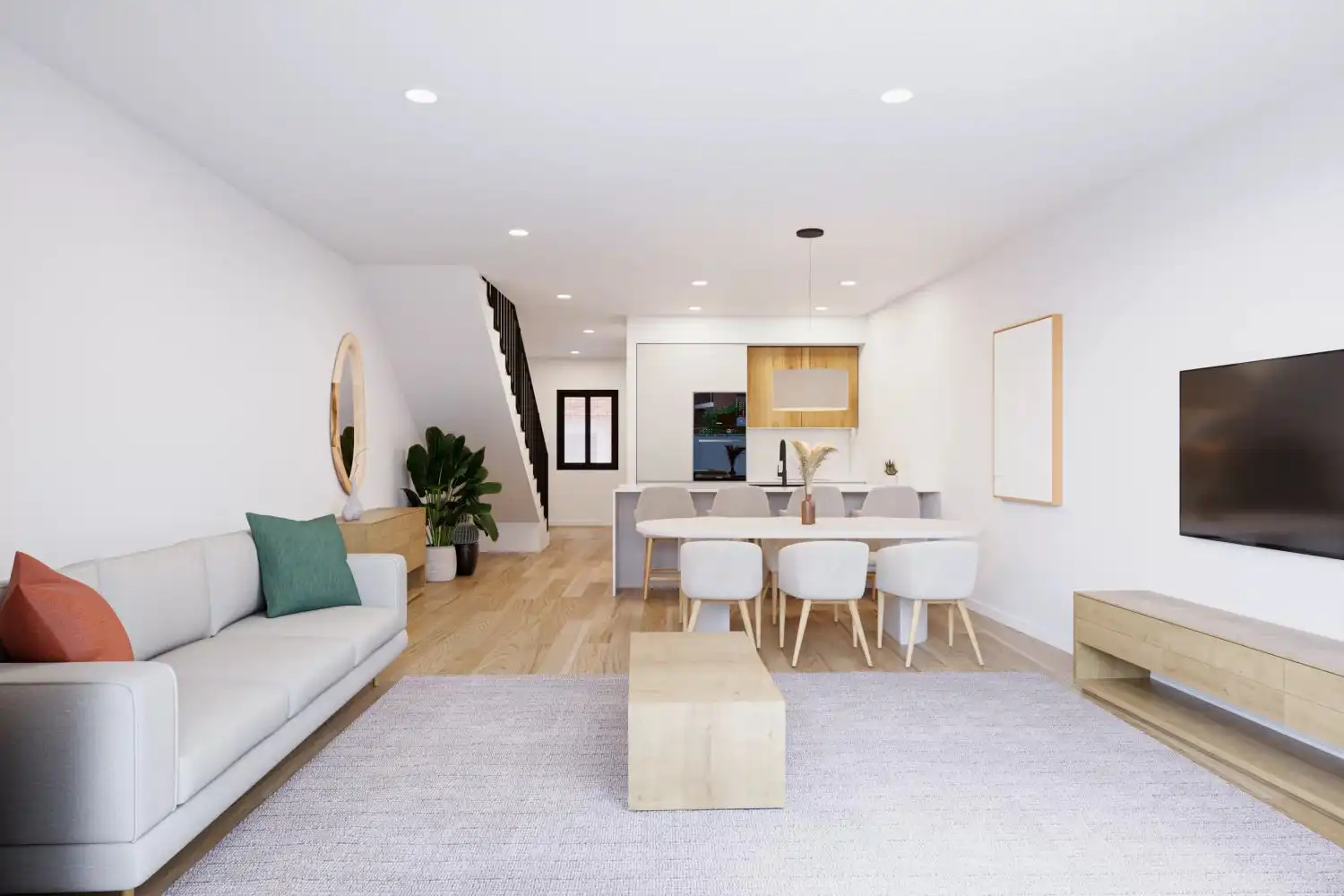 Living room of Houses for sale in Sant Vicenç Dels Horts  with Air Conditioner, Heating and Terrace