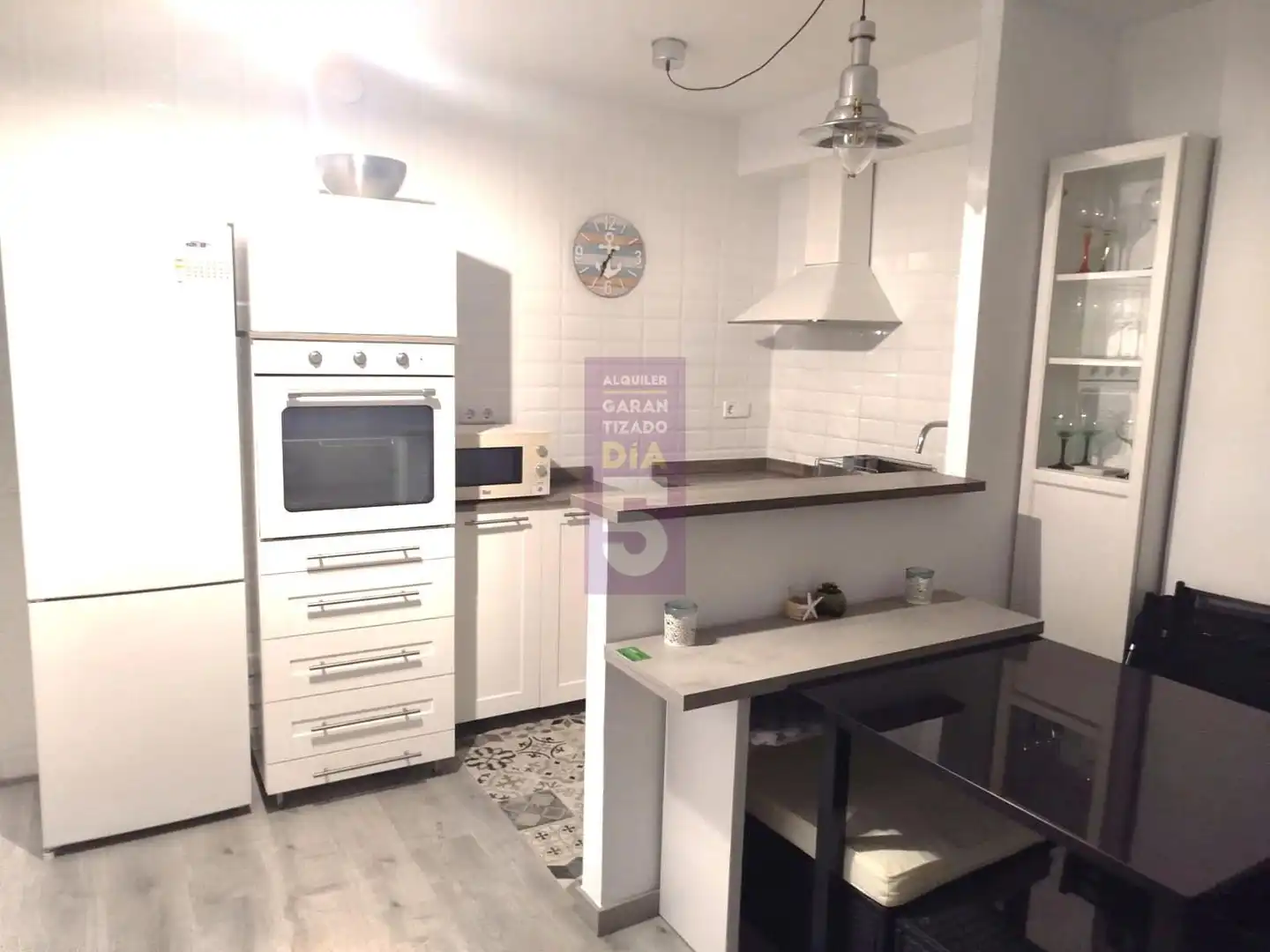Cocina de Piso de alquiler en Cunit con Aire acondicionado, Parquet y Terraza