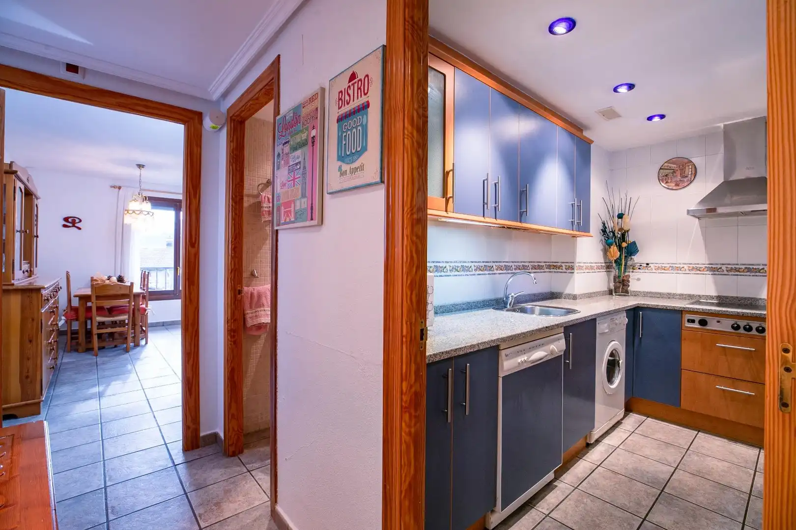 Cocina de Dúplex en venta en Biescas con Calefacción, Trastero y Amueblado