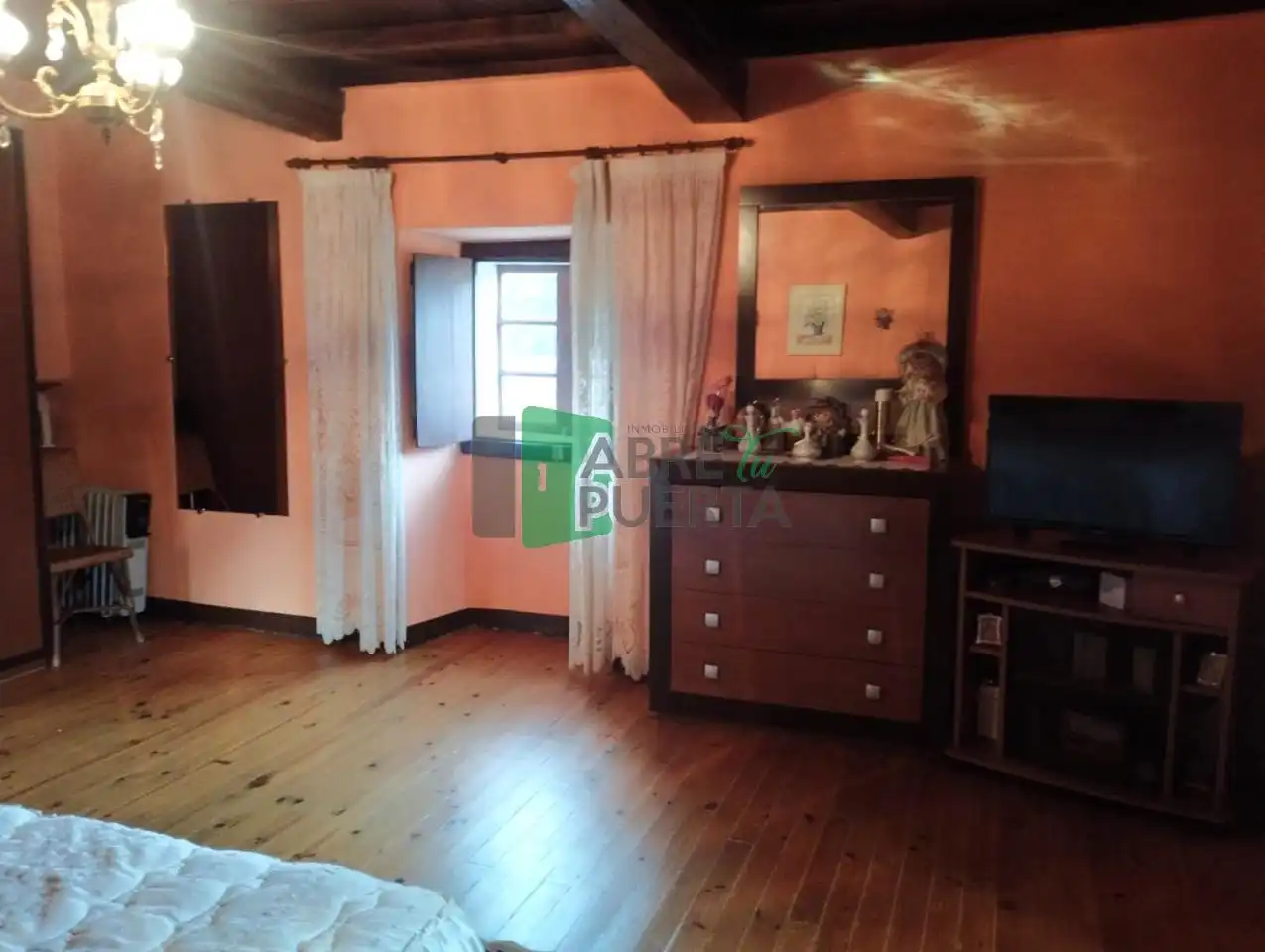 Habitación de Casa o chalet en venta en Punxín con Jardín privado, Amueblado y Balcón