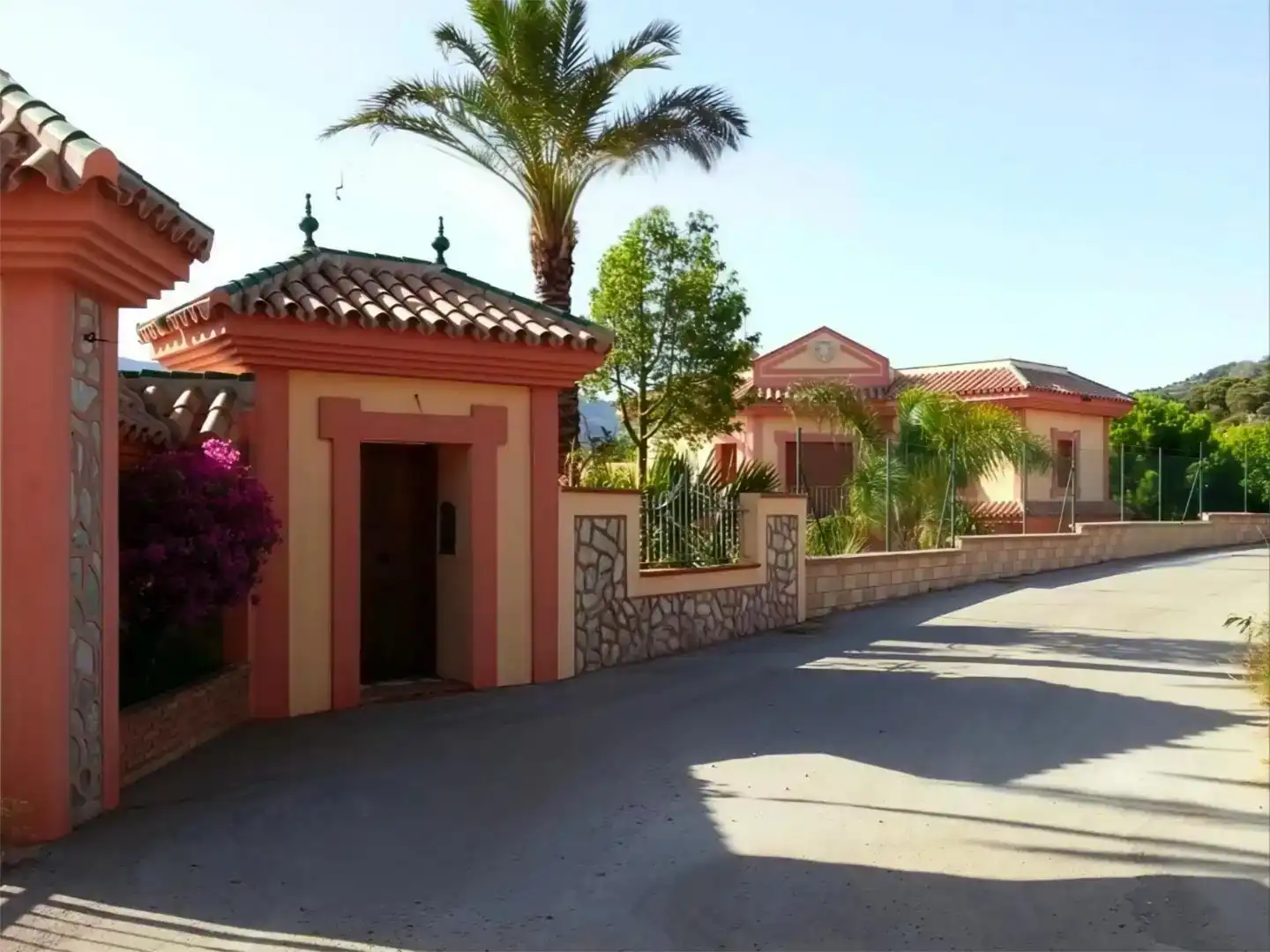 Vista exterior de Finca rústica en venda en Estepona