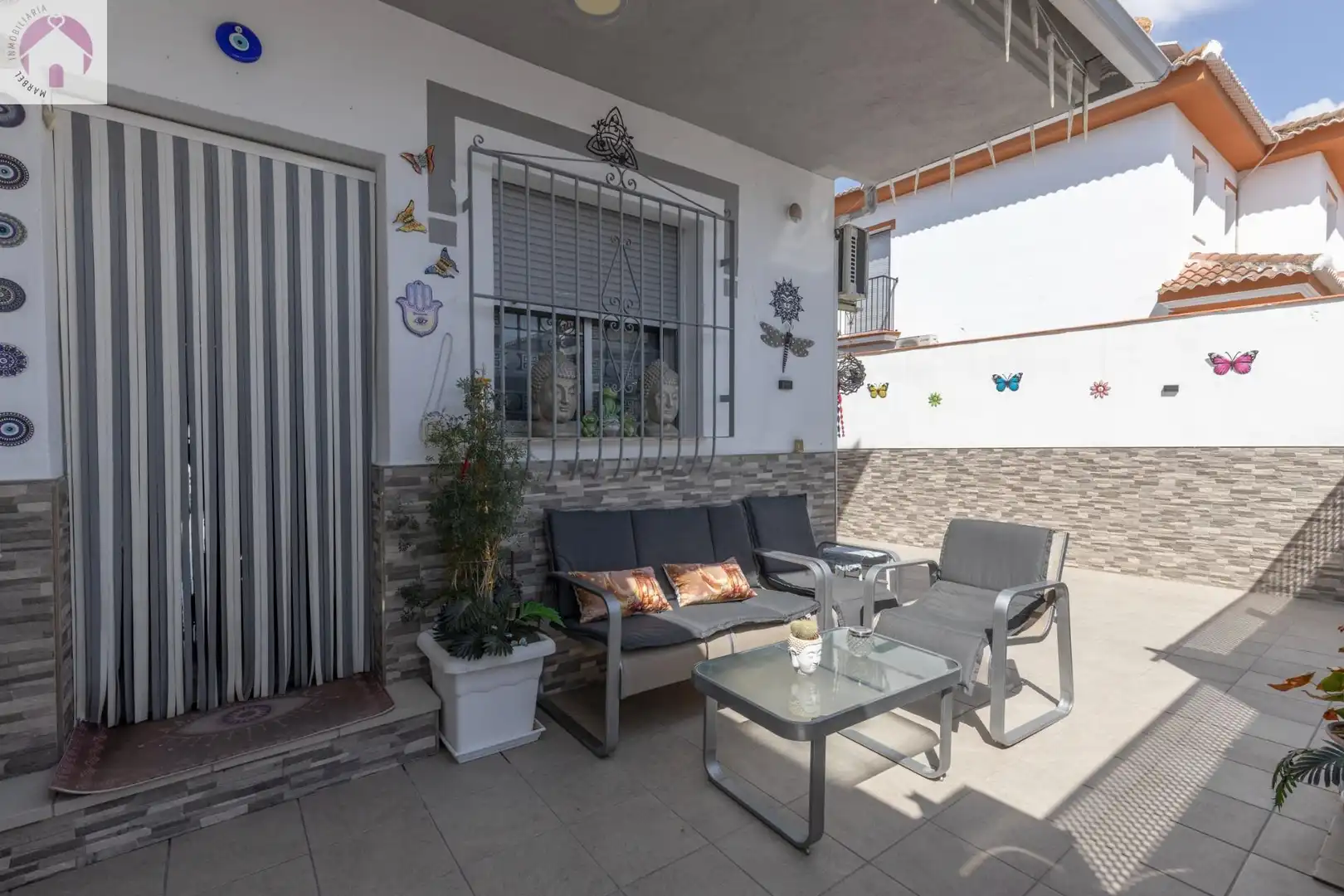 Terrassa de Casa o xalet en venda en Láchar amb Aire condicionat, Calefacció i Piscina