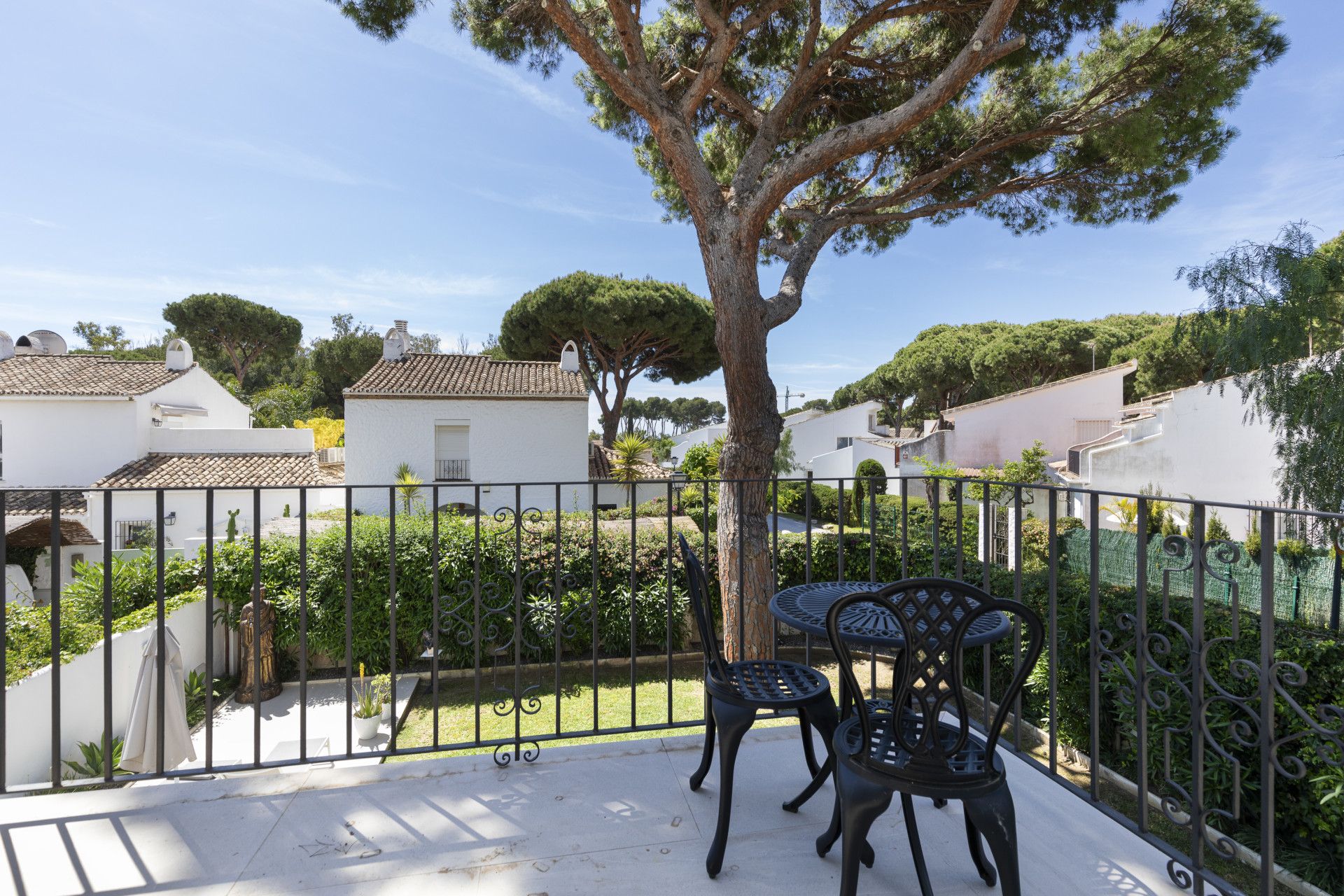 Garden of House or chalet for sale in Estepona  with Air Conditioner, Private garden and Terrace