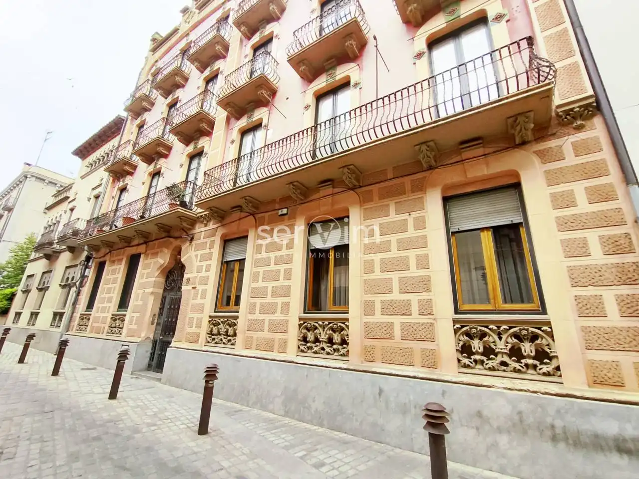 Vista exterior de Pis en venda en Girona amb Terrassa