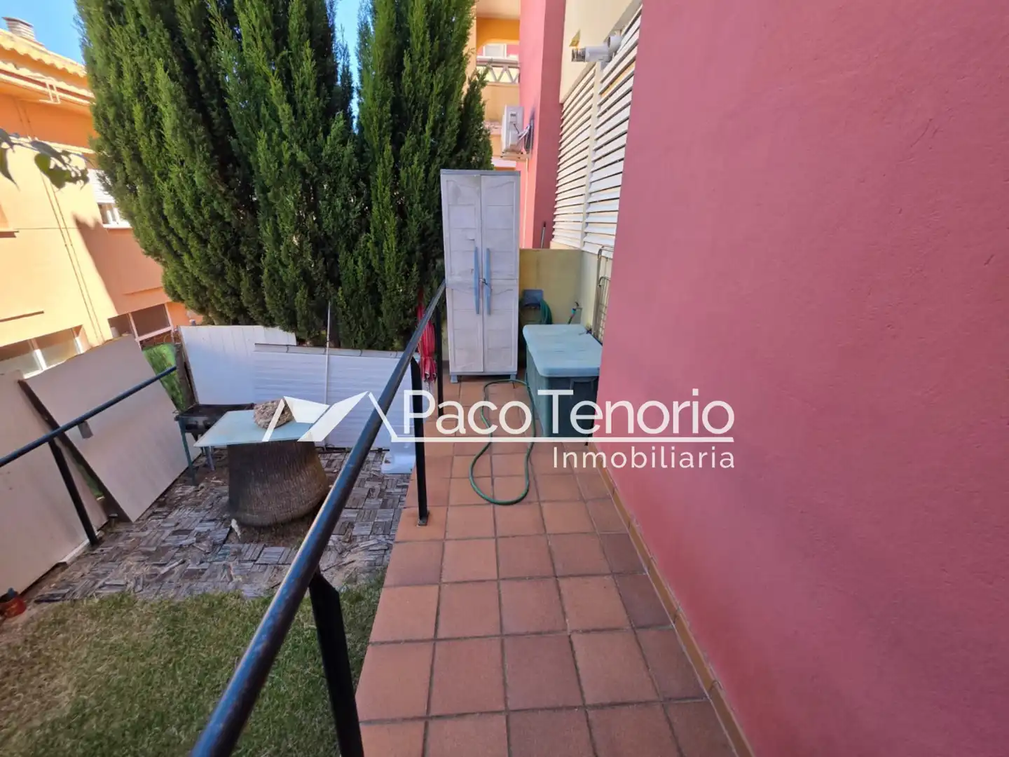 Terrasse von Wohnung zum Verkauf in Islantilla mit Privatgarten, Terrasse und Abstellraum