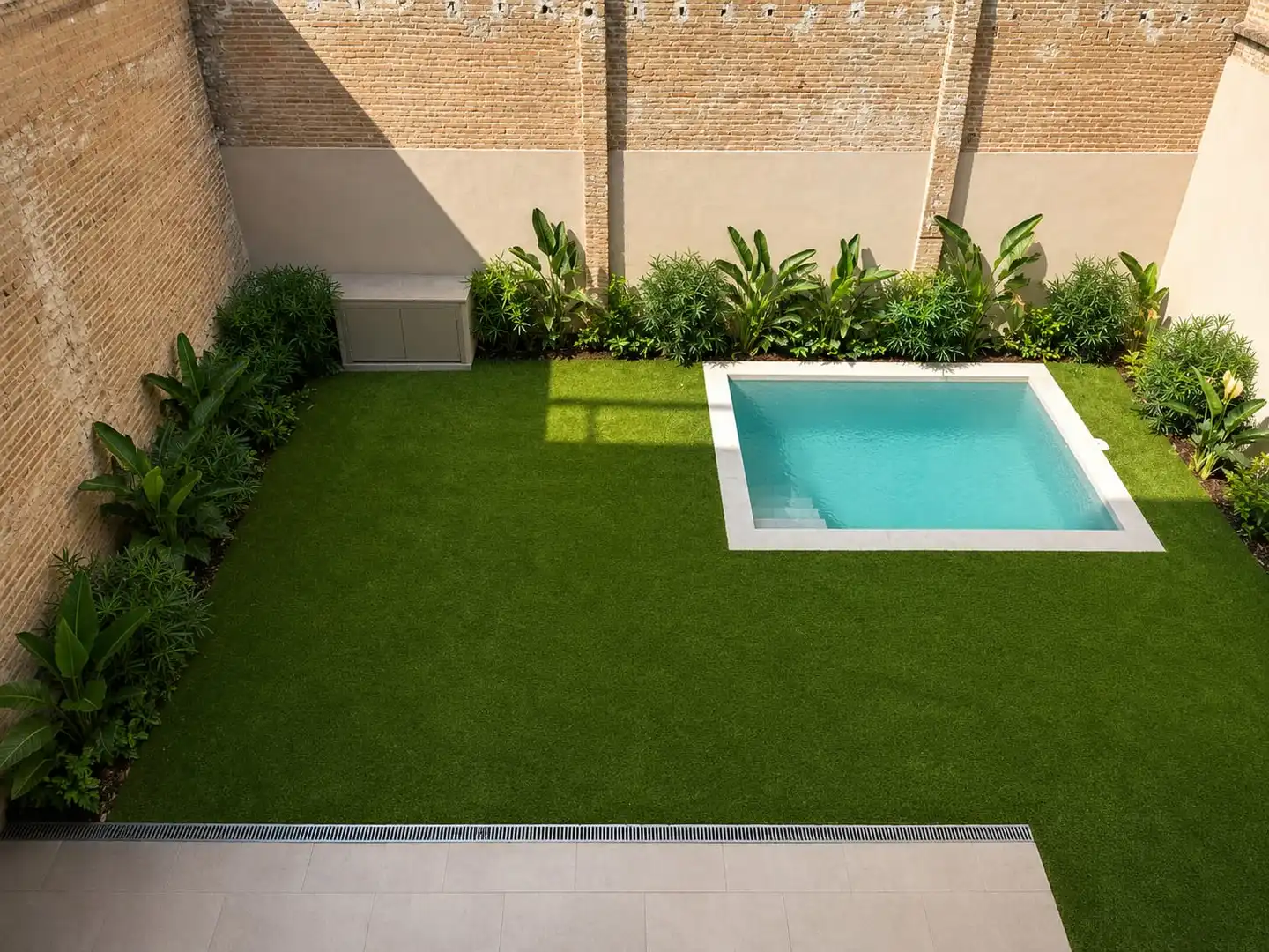 Piscina de Planta baixa en venda en Sabadell amb Aire condicionat, Calefacció i Jardí privat