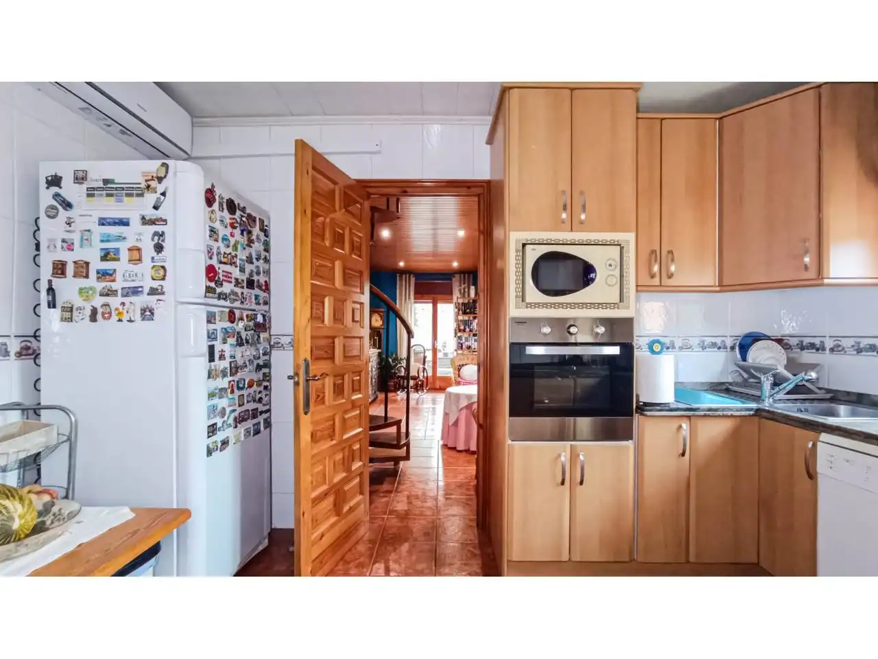 Cuina de Casa o xalet en venda en Llinars del Vallès amb Aire condicionat, Calefacció i Jardí privat