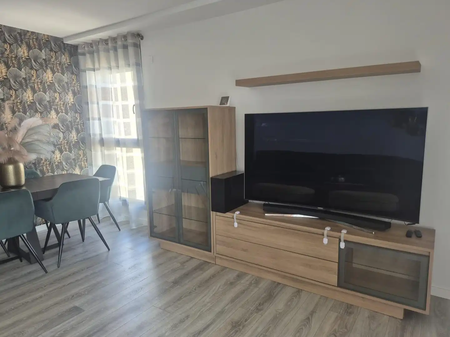 Sala de estar de Piso de alquiler en Alicante / Alacant con Aire acondicionado, Calefacción y Terraza