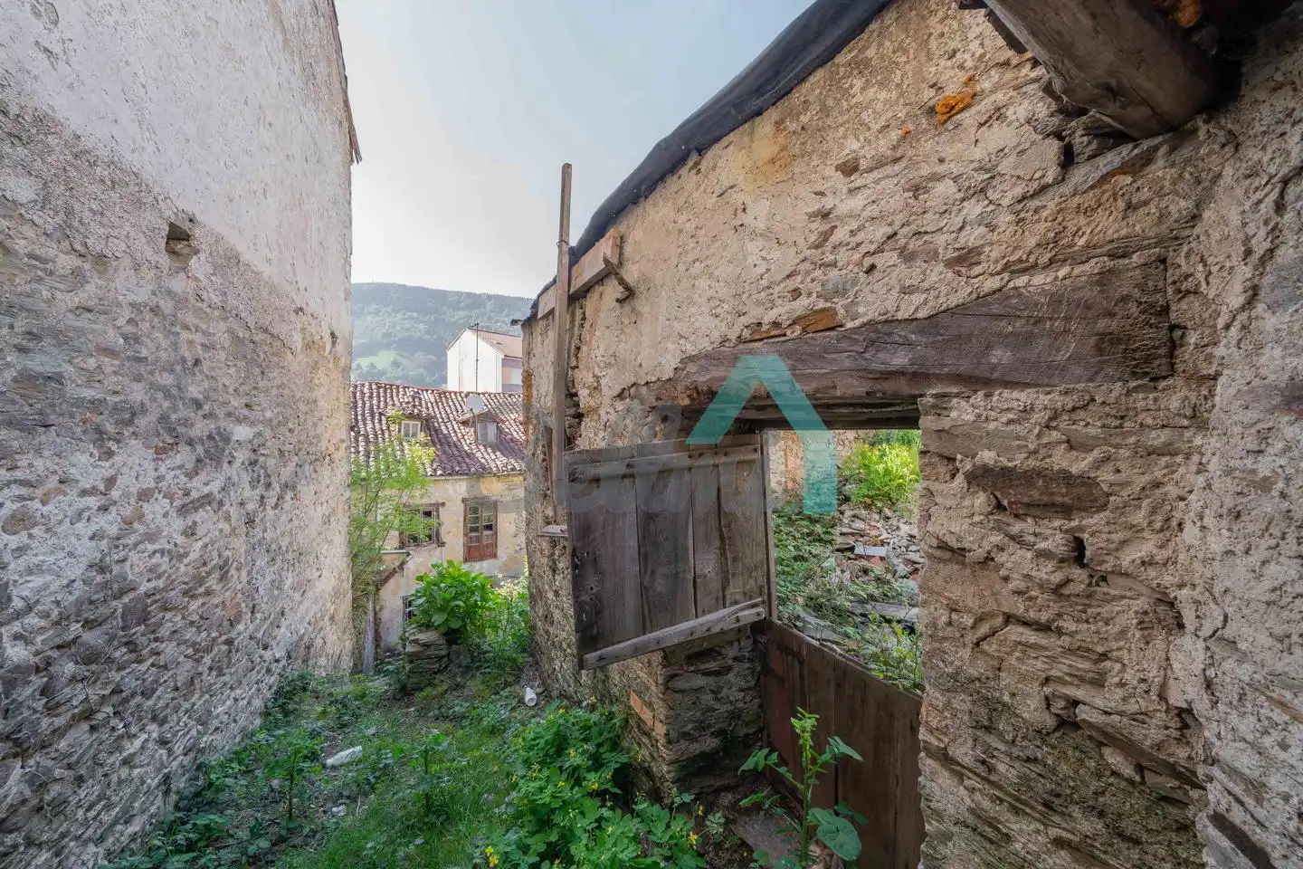 Vista exterior de Casa o chalet en venta en Tineo con Jardín privado