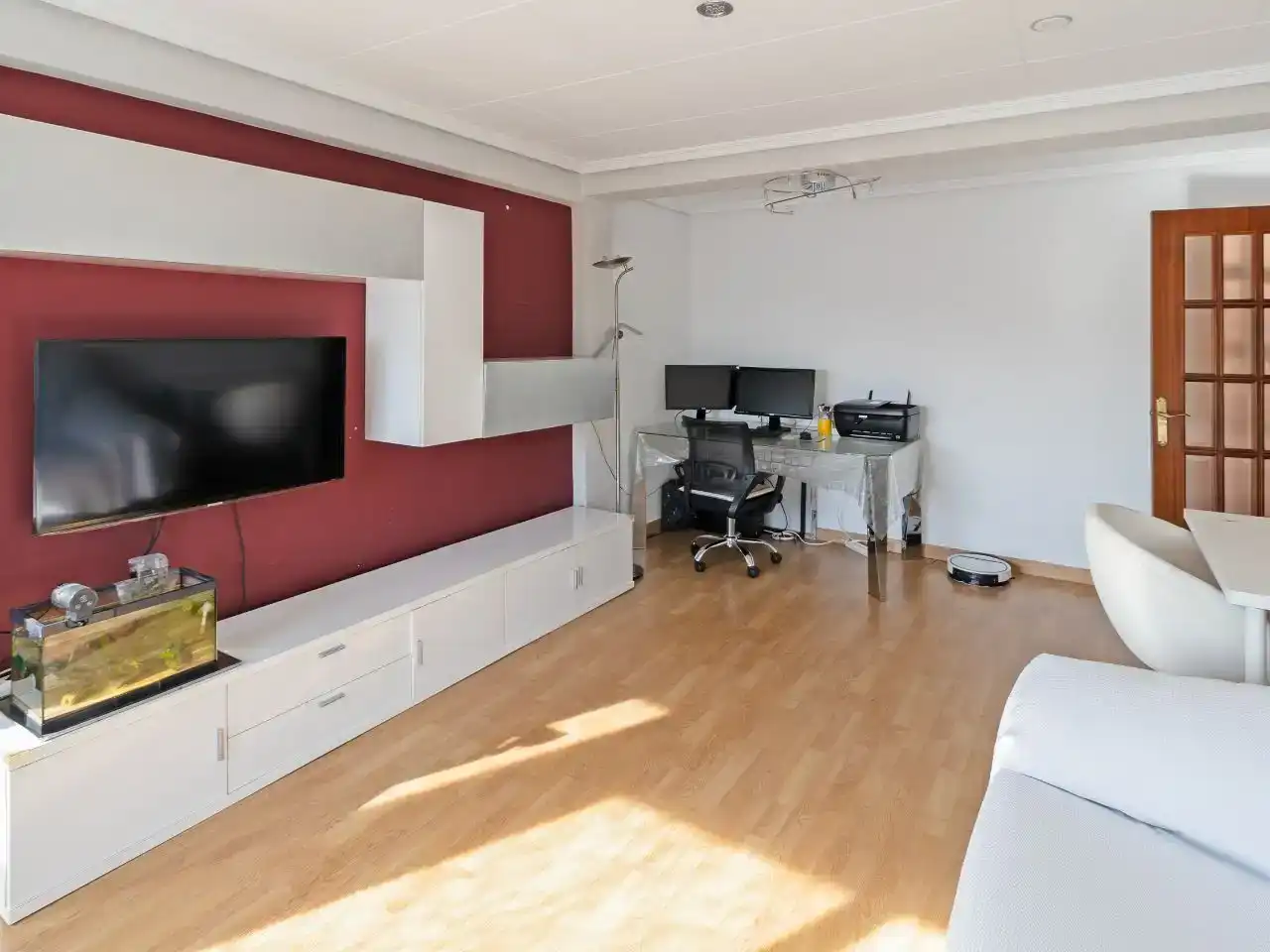 Wohnzimmer von Wohnung zum Verkauf in  Valencia Capital mit Klimaanlage