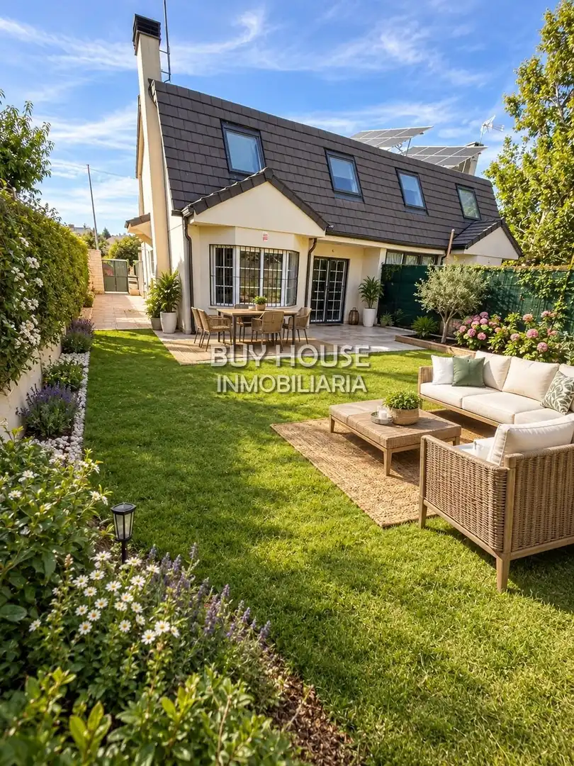 Detached house with garden for sale in Señorío de Illescas