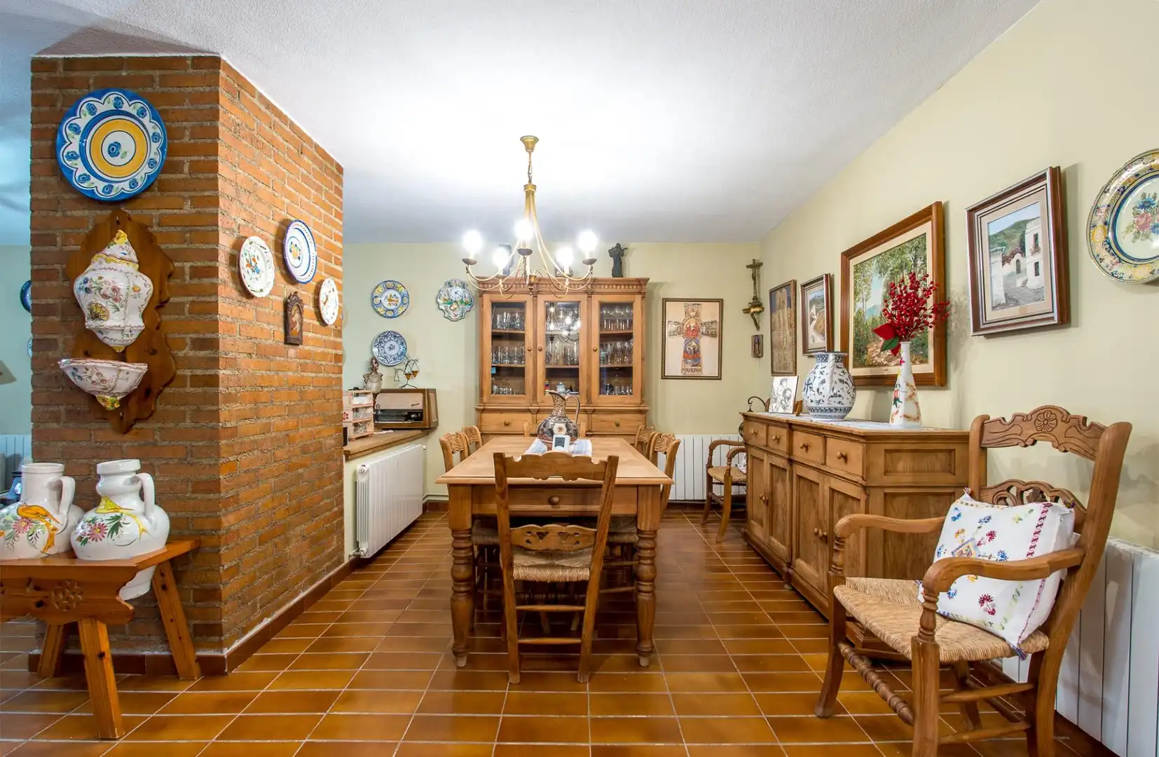 Dining room of Houses for sale in Molina de Segura  with Air Conditioner, Heating and Private garden
