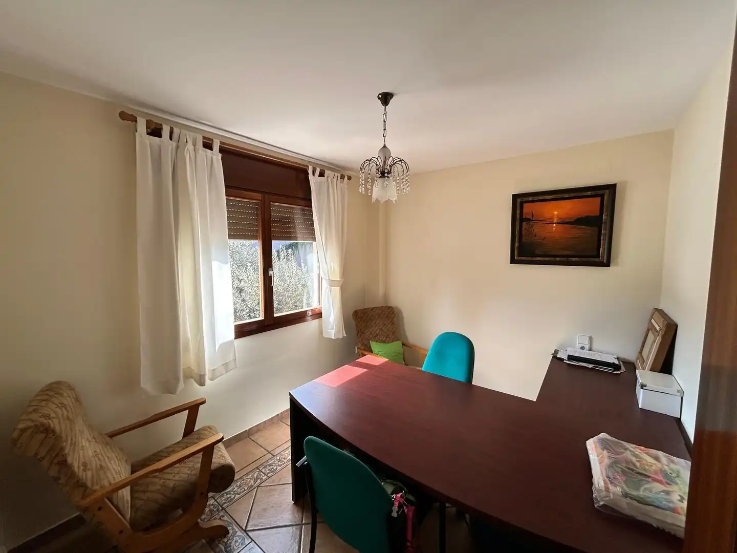 Menjador de Casa o xalet en venda en Alfauir amb Calefacció, Jardí privat i Parquet