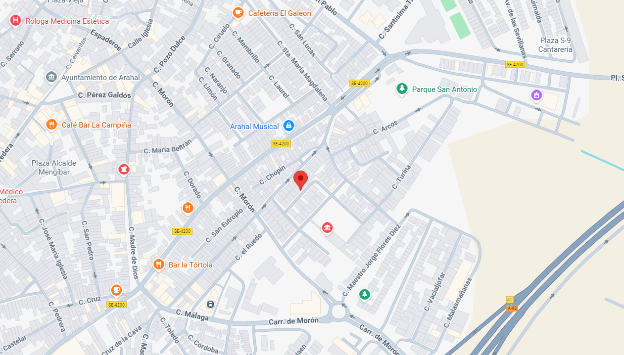 Vista exterior de Piso en venta en Arahal