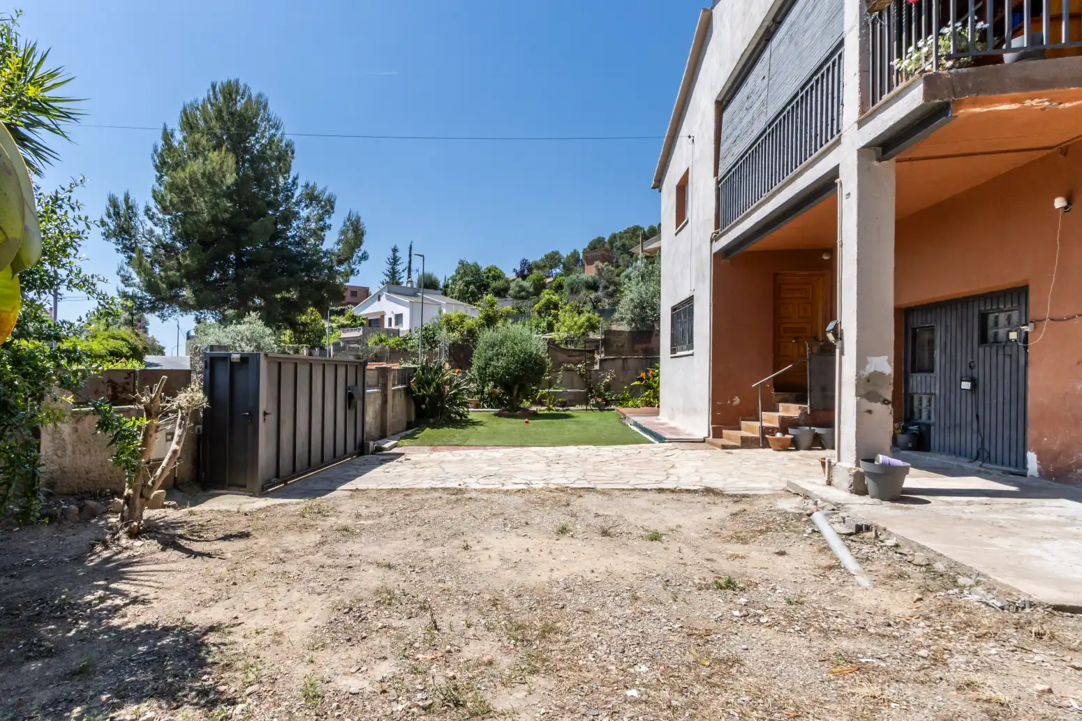 Jardí de Casa o xalet en venda en Viladecavalls amb Jardí privat i Moblat