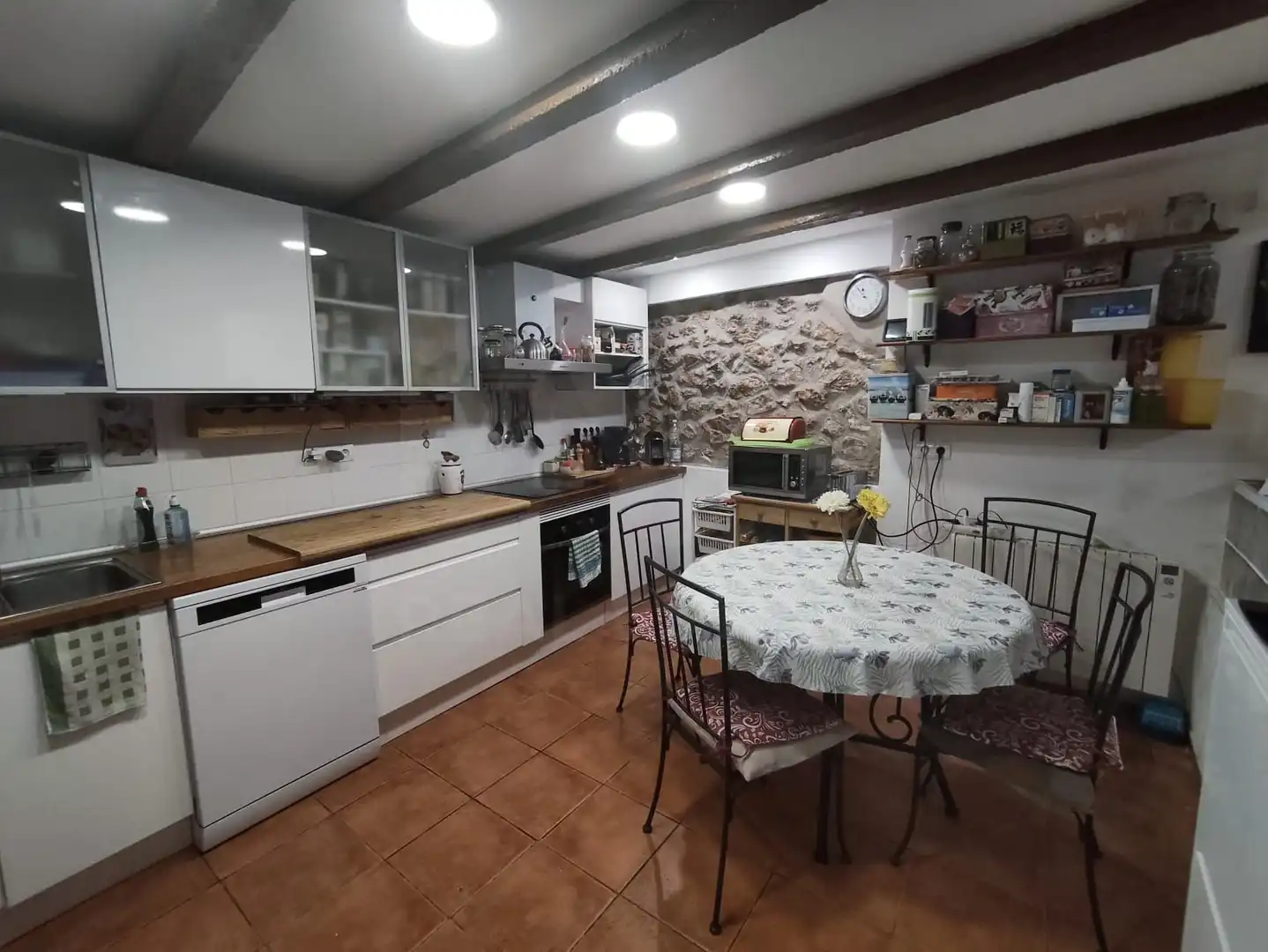 Cocina de Casa adosada en venta en Alcanar con Calefacción y Terraza