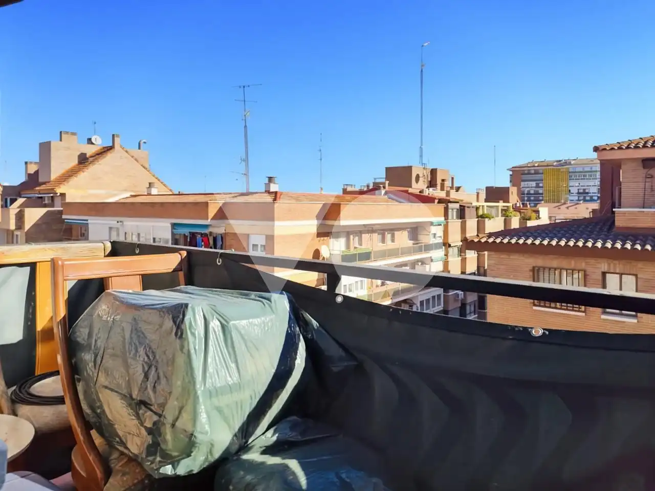 Exterior view of Flat for sale in Madrid  with Air Conditioner, Heating and Terrace