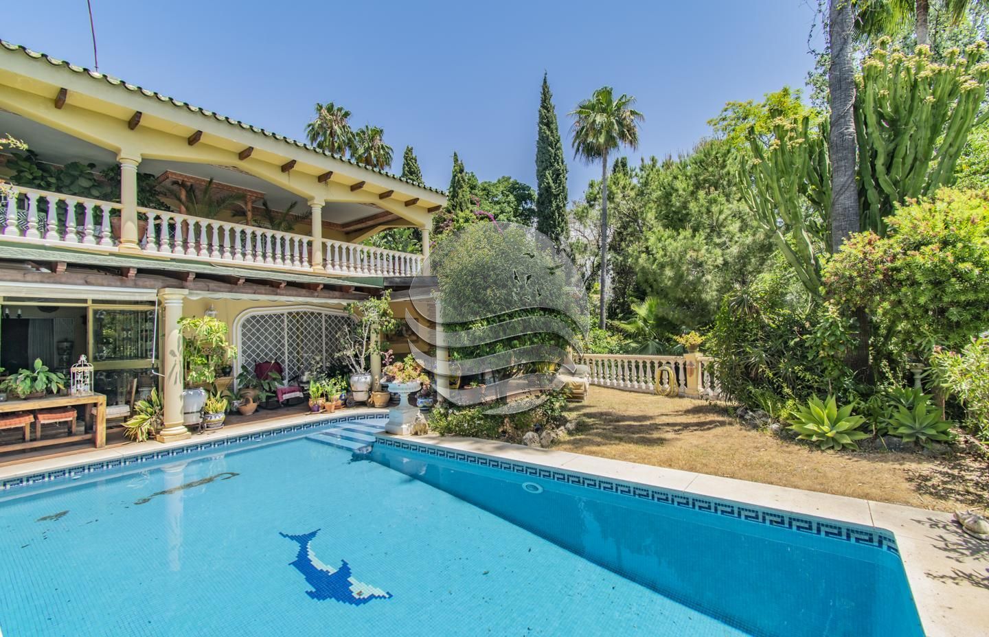 Garden of Single-family semi-detached for sale in Marbella  with Air Conditioner, Private garden and Terrace