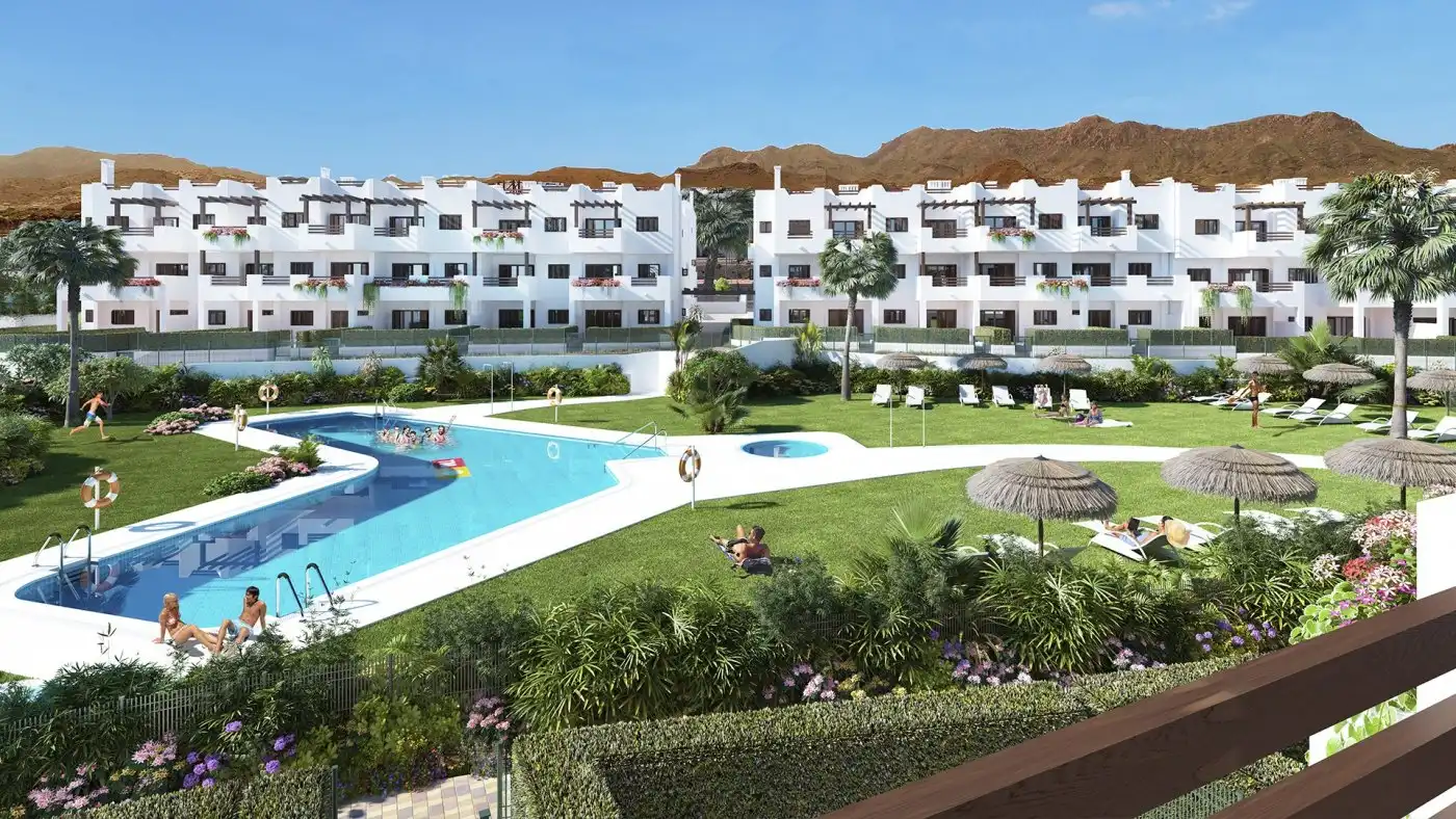 Apartament amb piscina en venda a San Juan de los Terreros