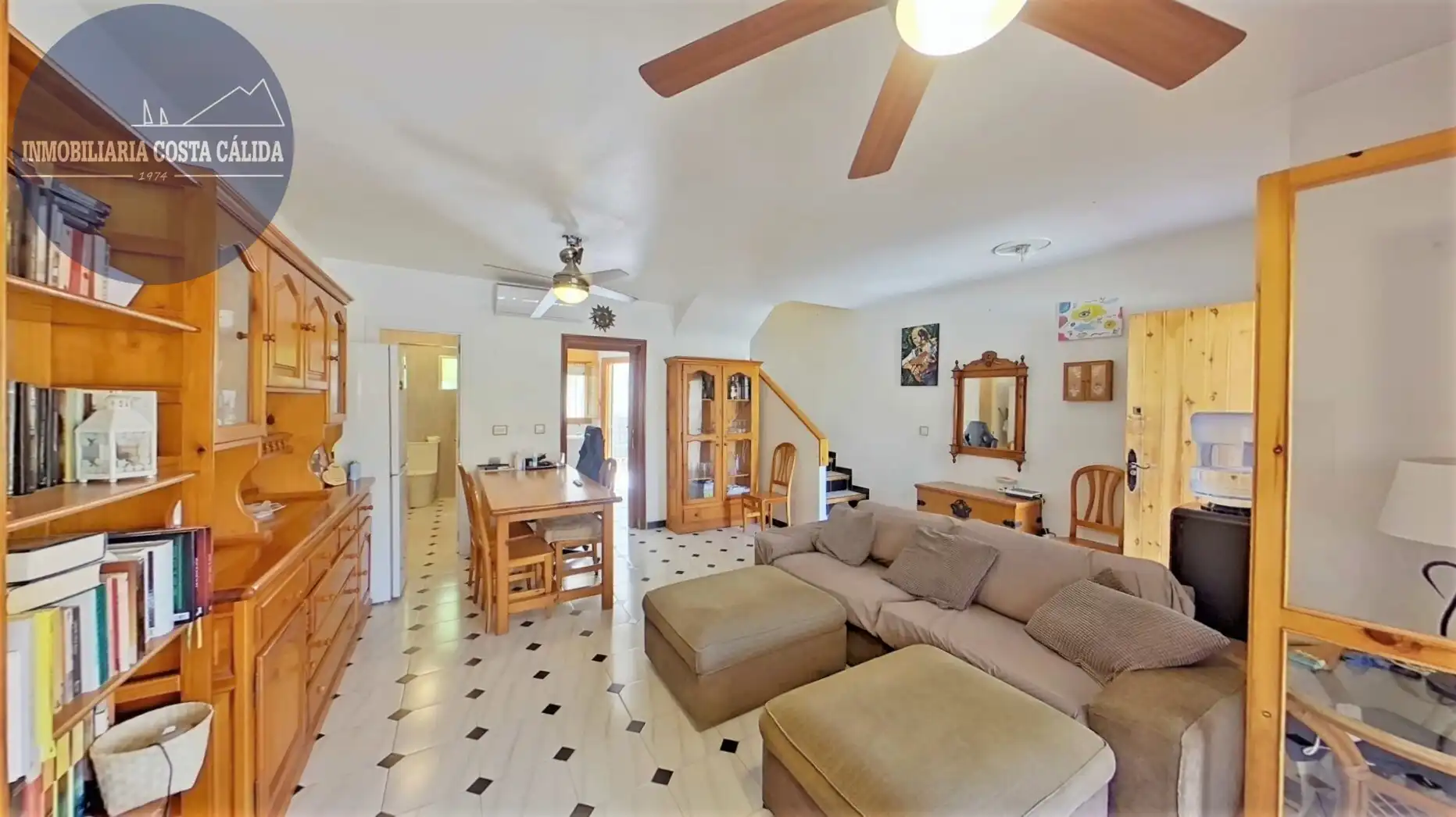 Sala de estar de Dúplex en venta en Águilas con Aire acondicionado, Calefacción y Terraza