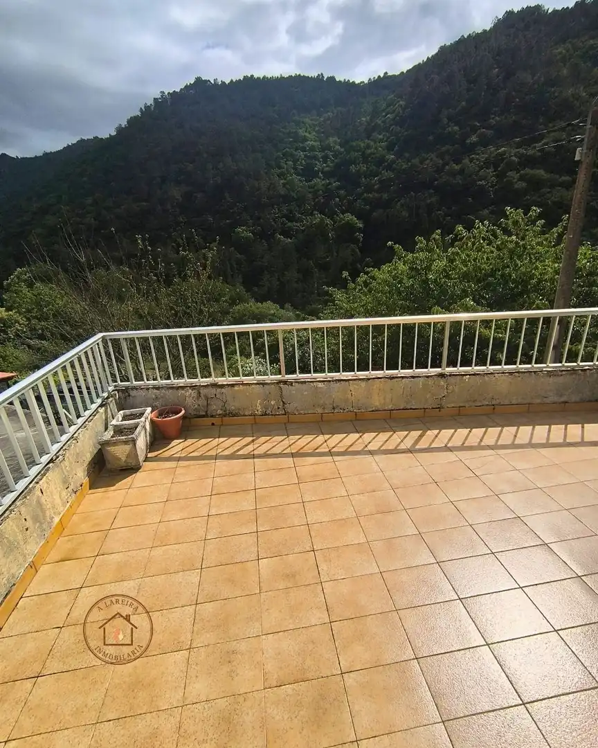 Terrassa de Casa o xalet en venda en Pantón amb Calefacció, Jardí privat i Terrassa