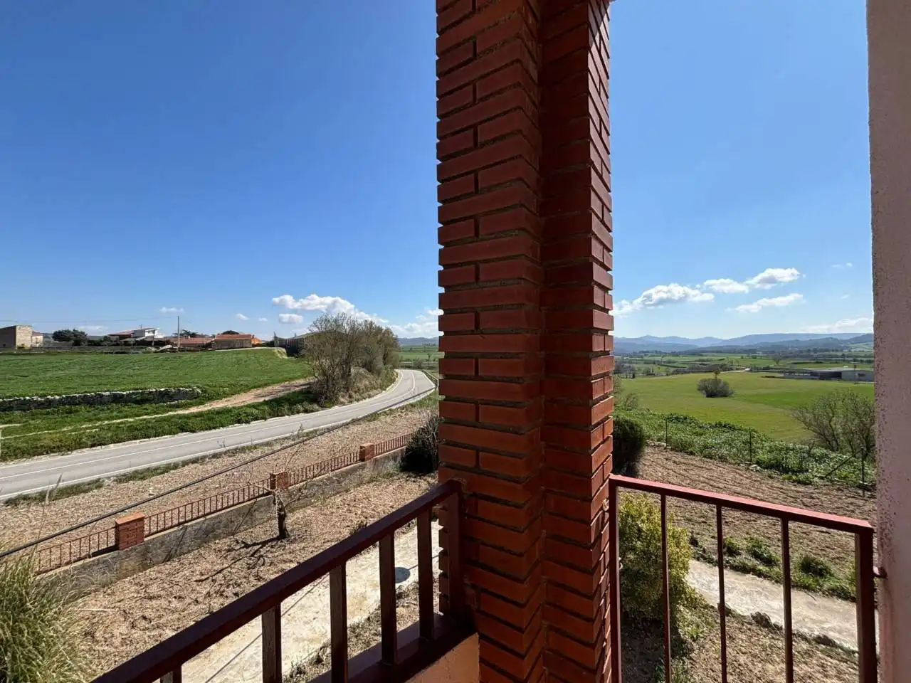 Vista exterior de Casa o xalet en venda en Santa Coloma de Queralt amb Calefacció, Jardí privat i Terrassa