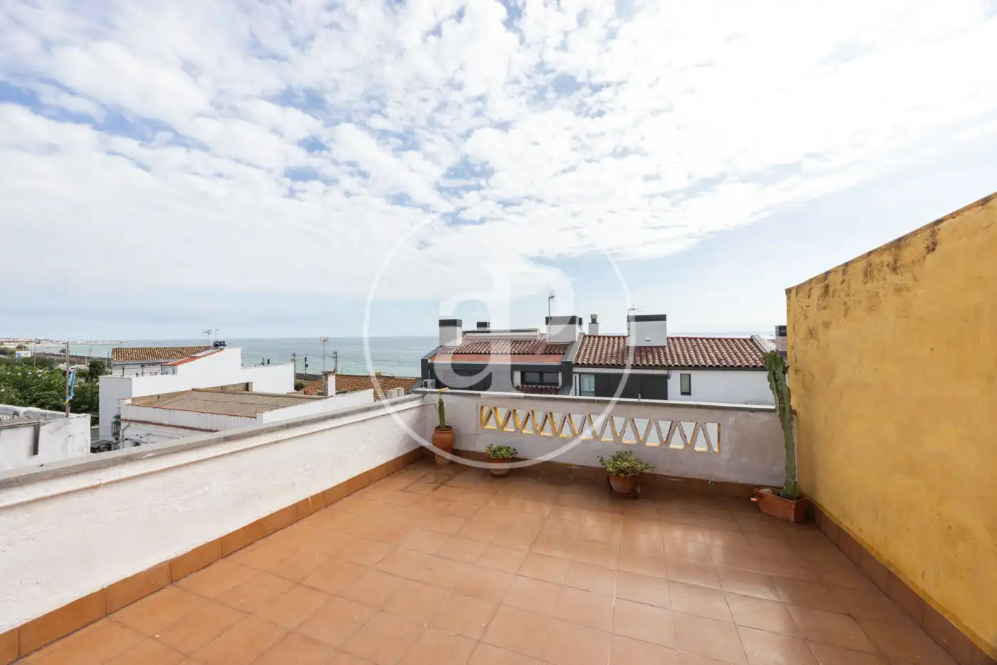 Terrassa de Casa adosada en venda en Montgat, Barcelona