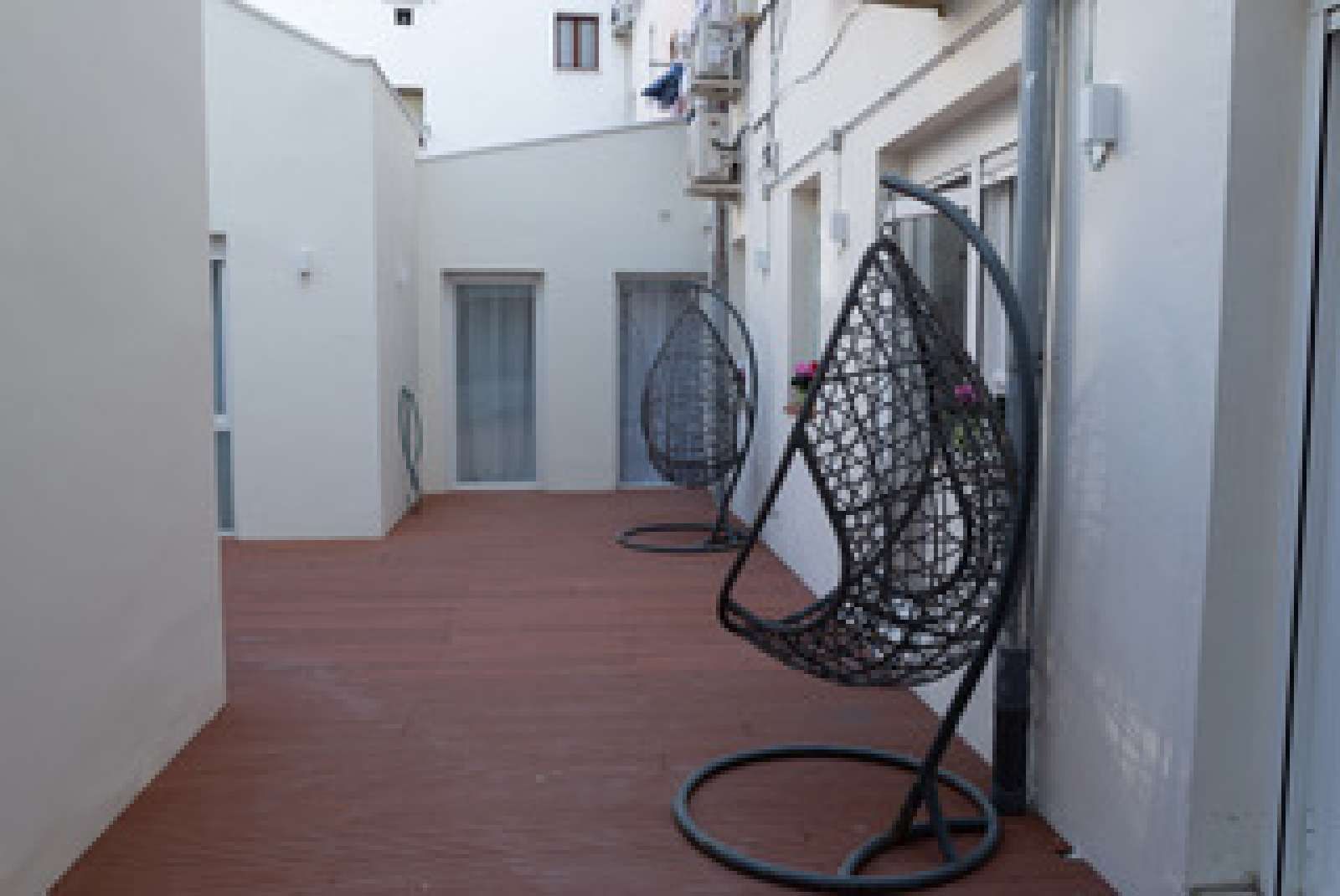 Terrace of Study to share in  Madrid Capital  with Air Conditioner and Terrace