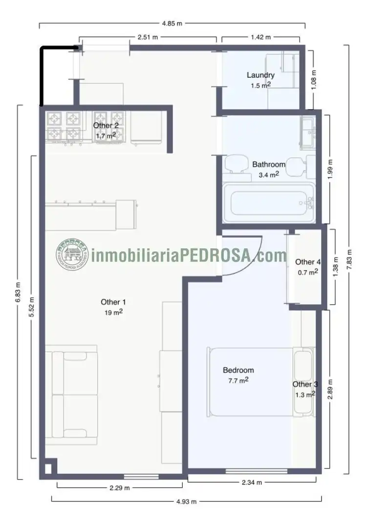 Apartament de lloguer a Calle GRECIA, Monte Porreiro